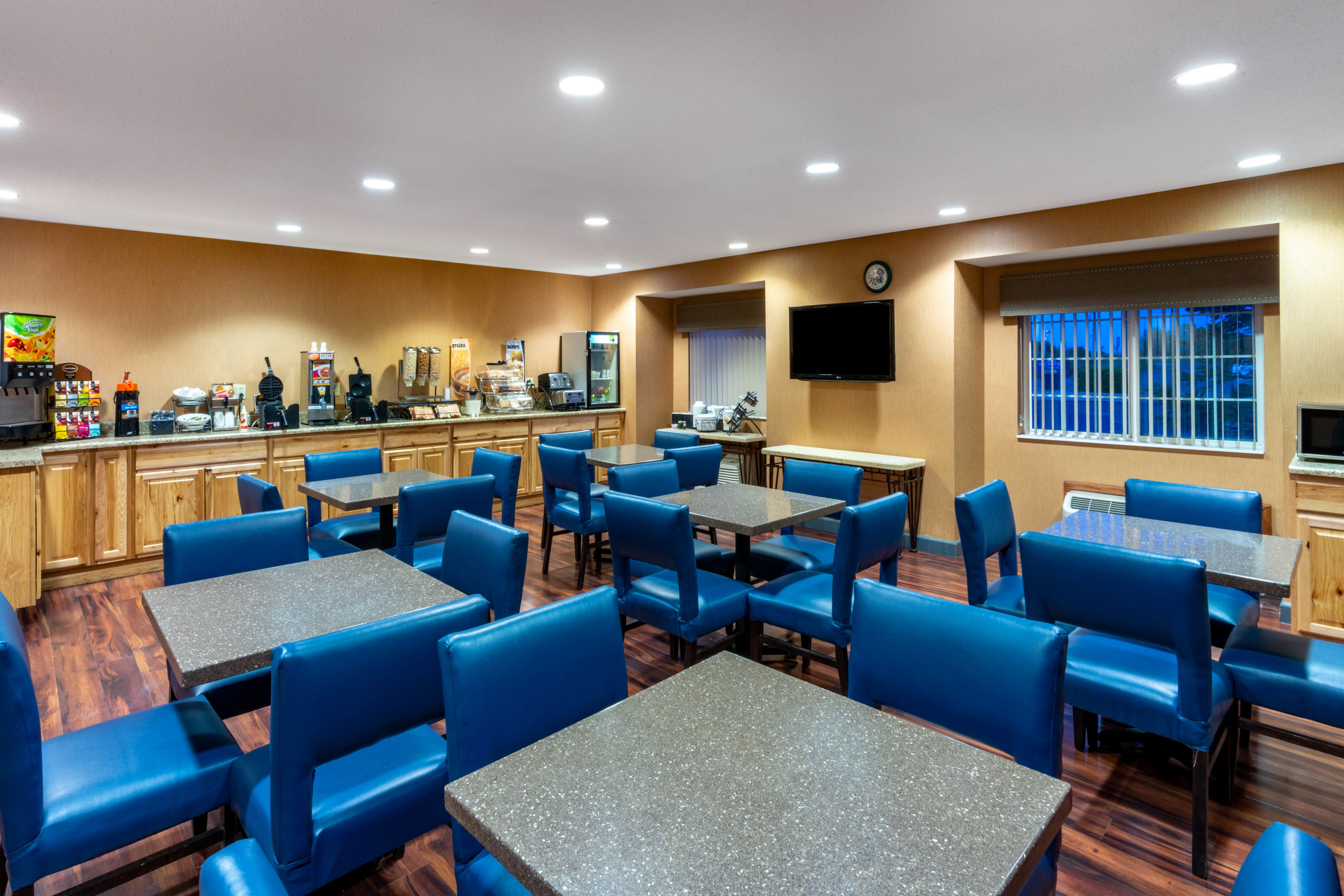 Free breakfast at Microtel Inn & Suites by Wyndham Raton in Raton, New Mexico