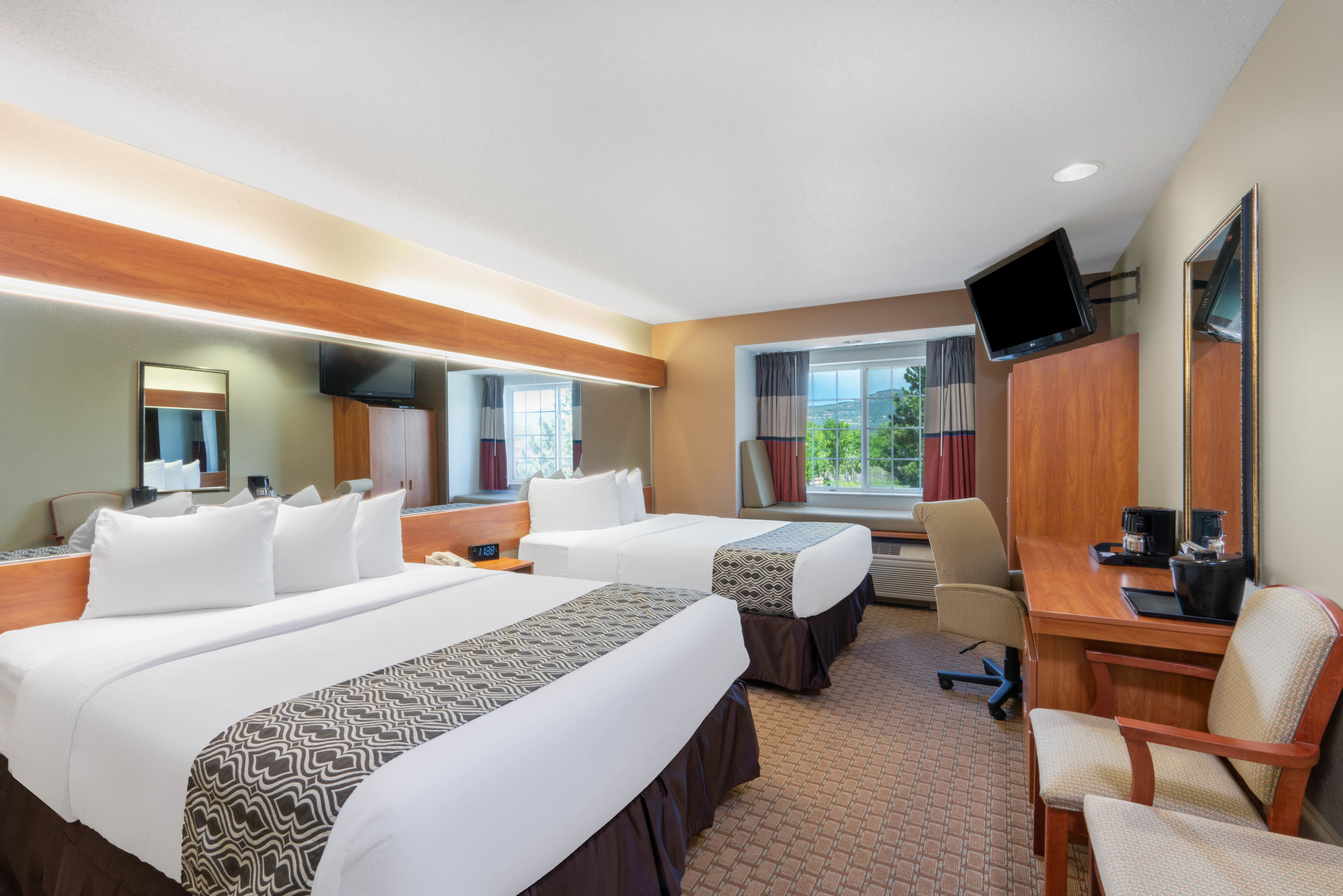 Guest room at the Microtel Inn & Suites by Wyndham Raton in Raton, New Mexico