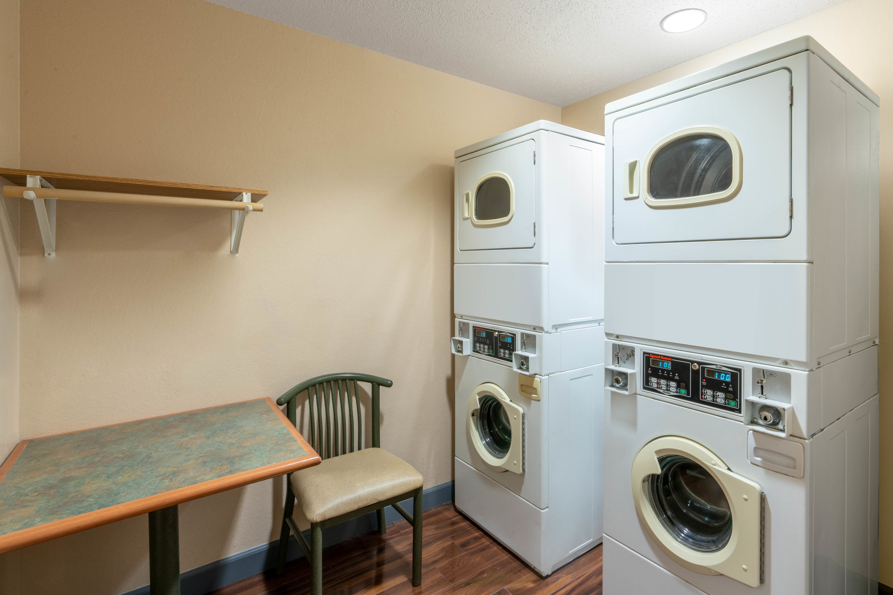 Laundry facilities at Microtel Inn & Suites by Wyndham Raton in Raton, New Mexico