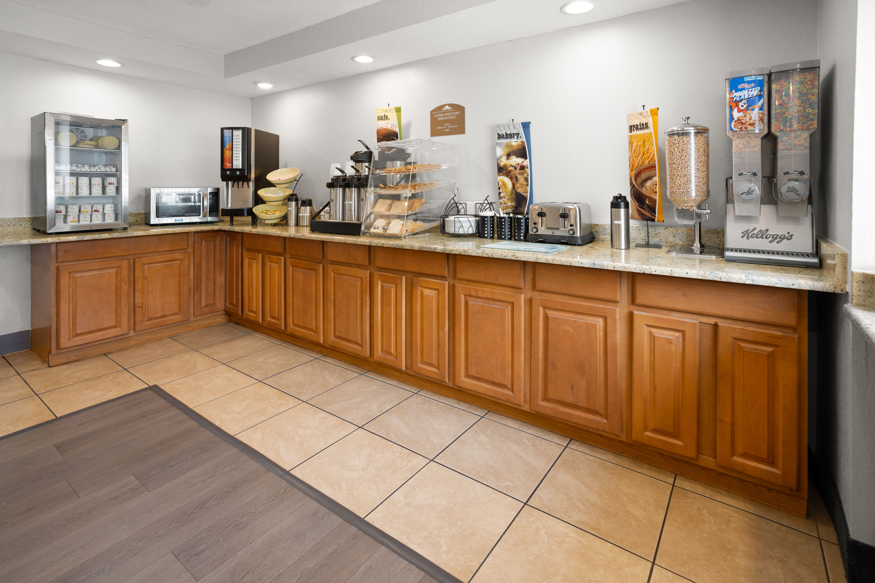 Free breakfast at Microtel Inn by Wyndham Albany Airport in Latham, New York