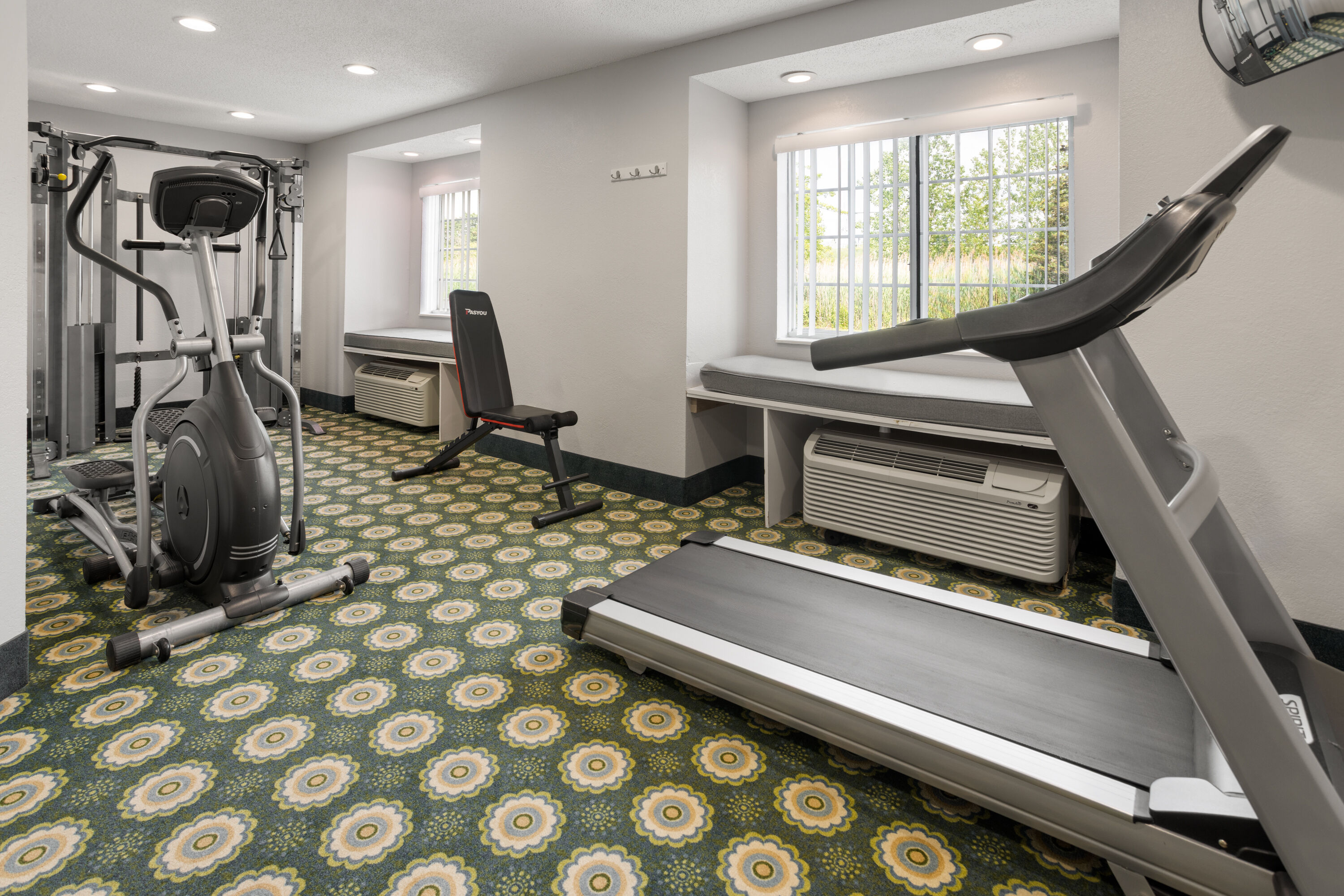 Fitness room at Microtel Inn by Wyndham Albany Airport in Latham, New York