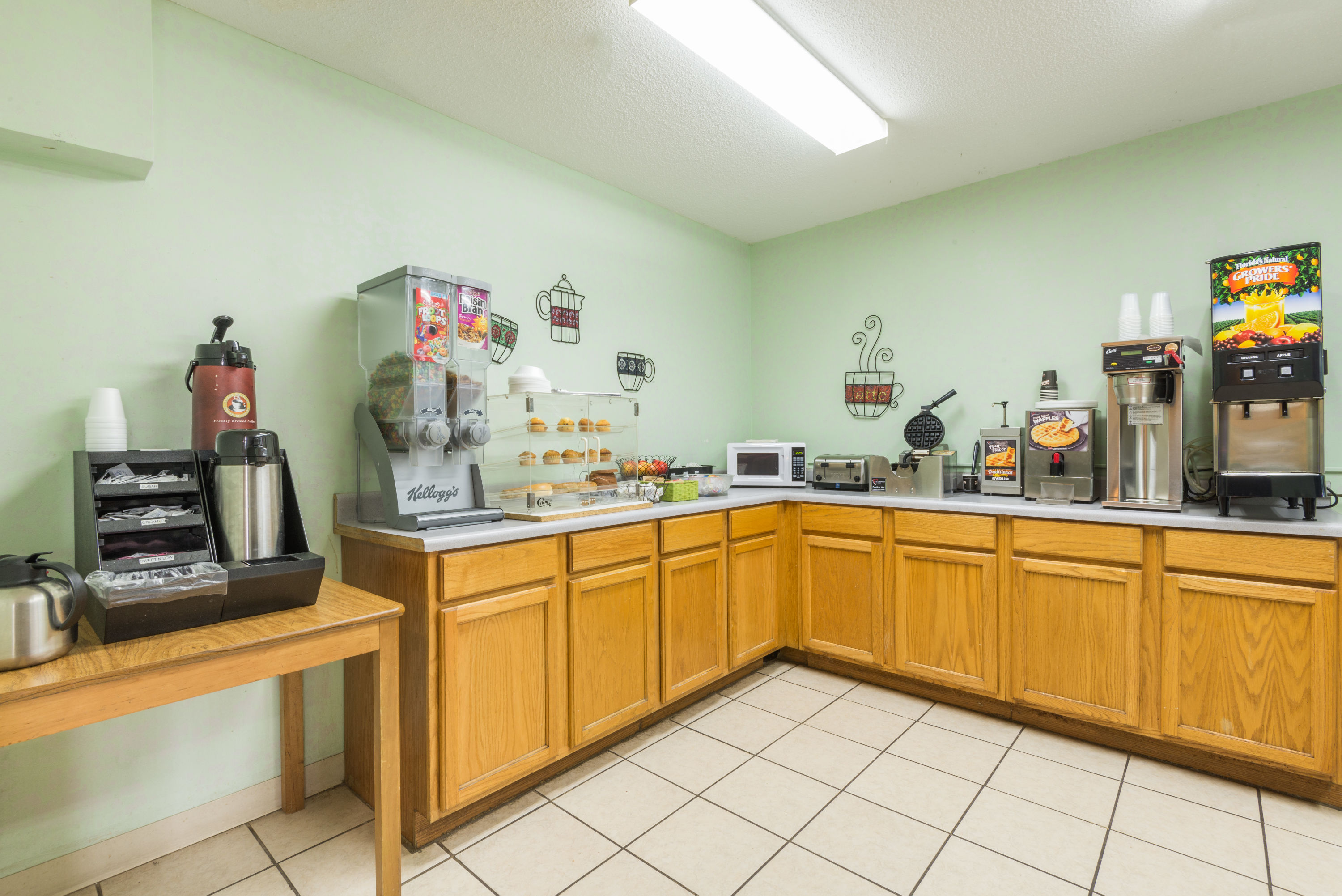 Free breakfast at Microtel Inn & Suites by Wyndham Dayton/Riverside OH in Dayton, Ohio