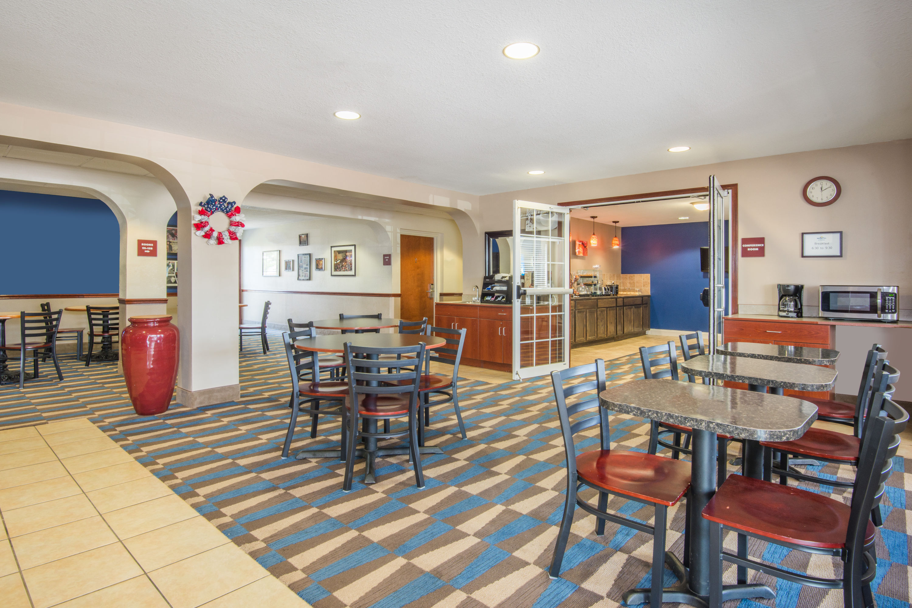 Free breakfast at Microtel Inn & Suites by Wyndham Miami in Miami, Oklahoma