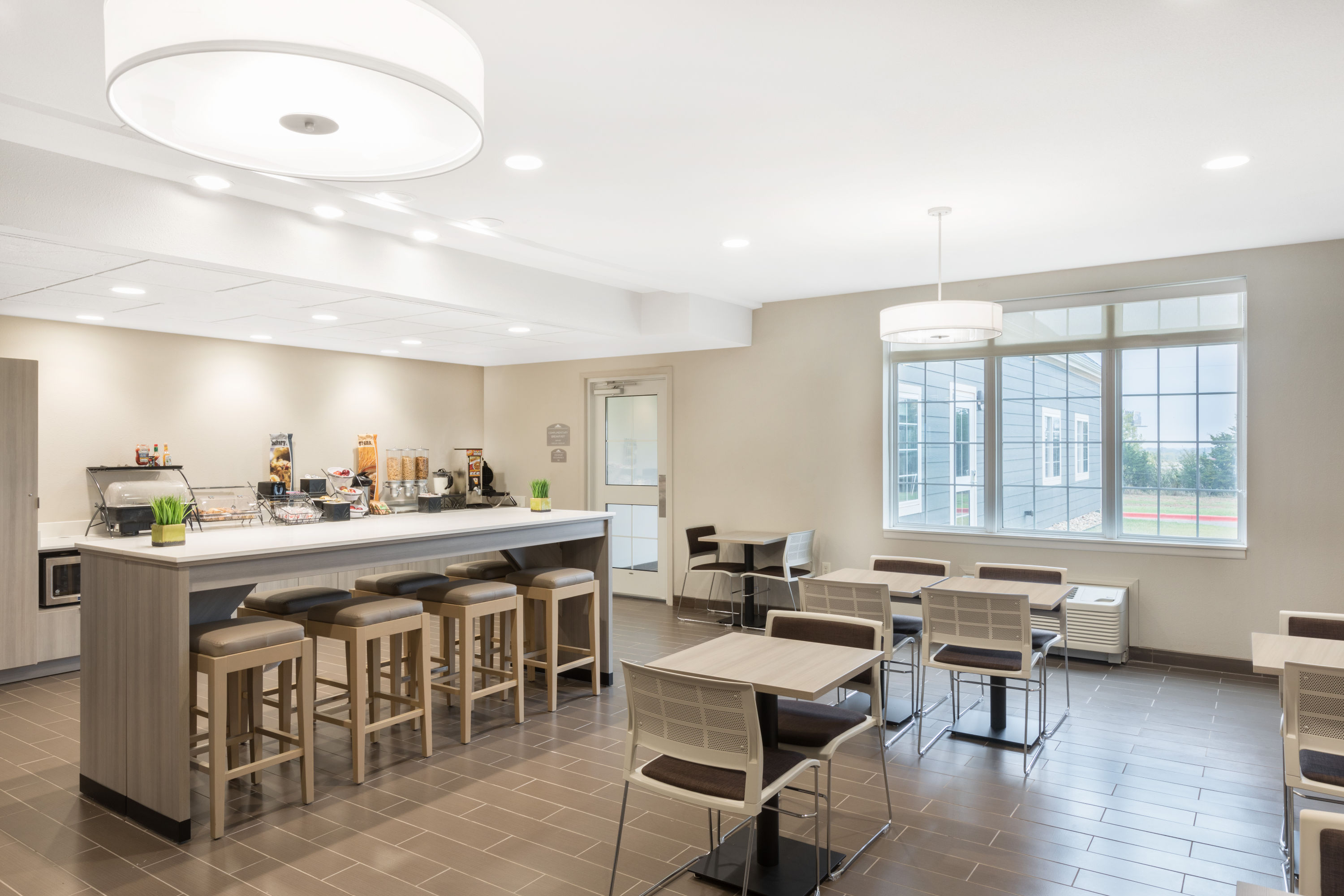 Free breakfast at Microtel Inn & Suites by Wyndham Perry in Perry, Oklahoma