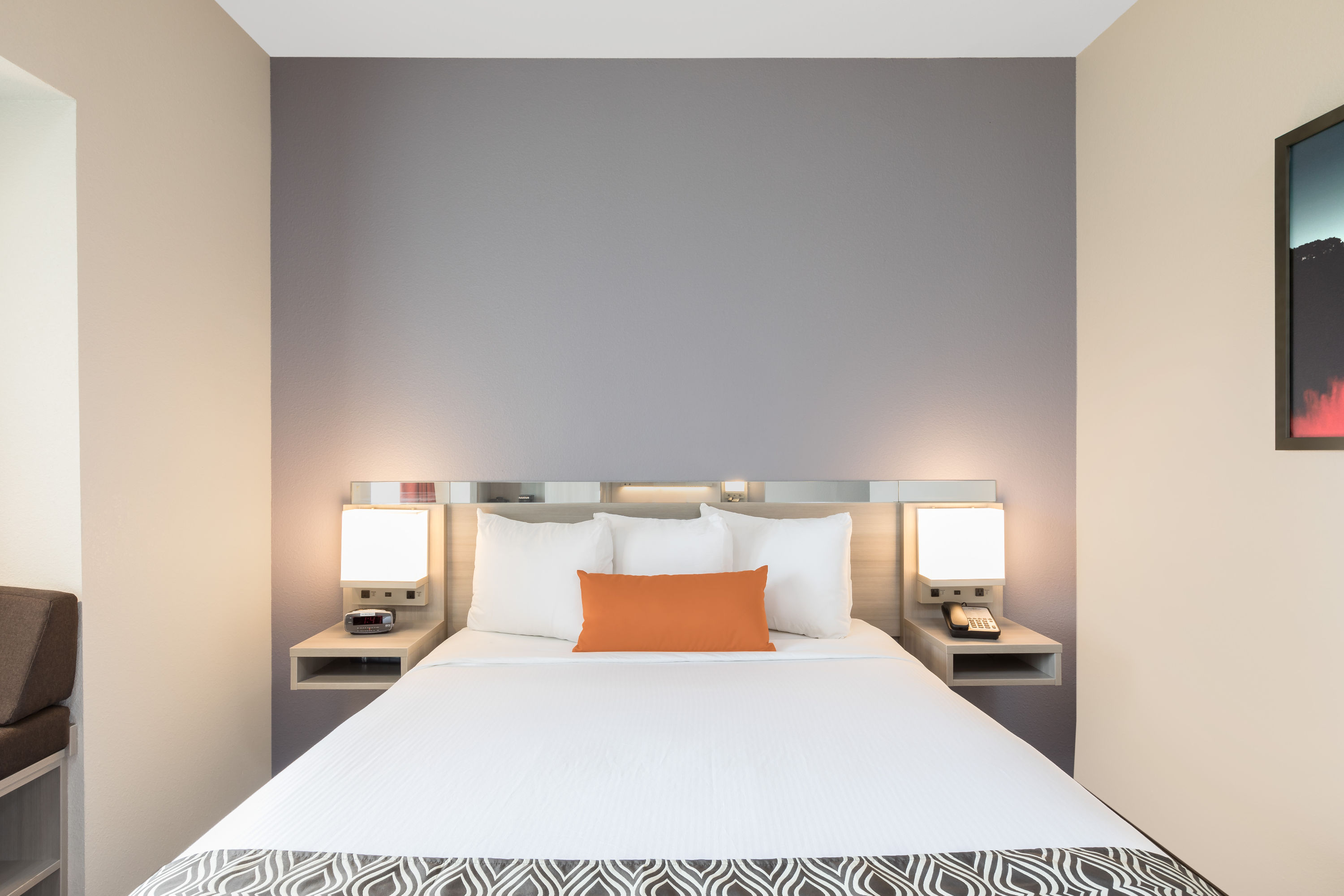 Guest room at the Microtel Inn & Suites by Wyndham Perry in Perry, Oklahoma