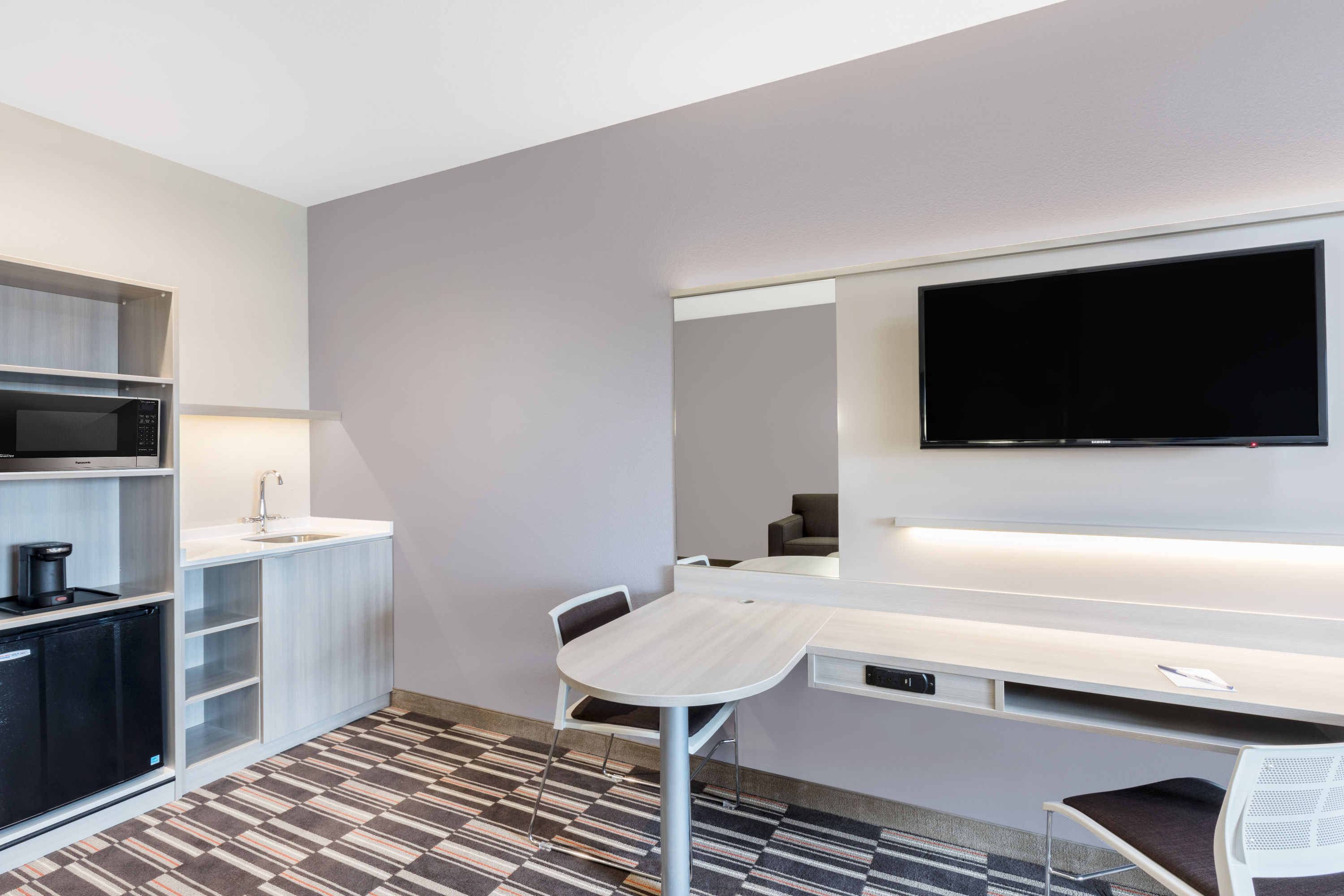 Guest room at the Microtel Inn & Suites by Wyndham Perry in Perry, Oklahoma