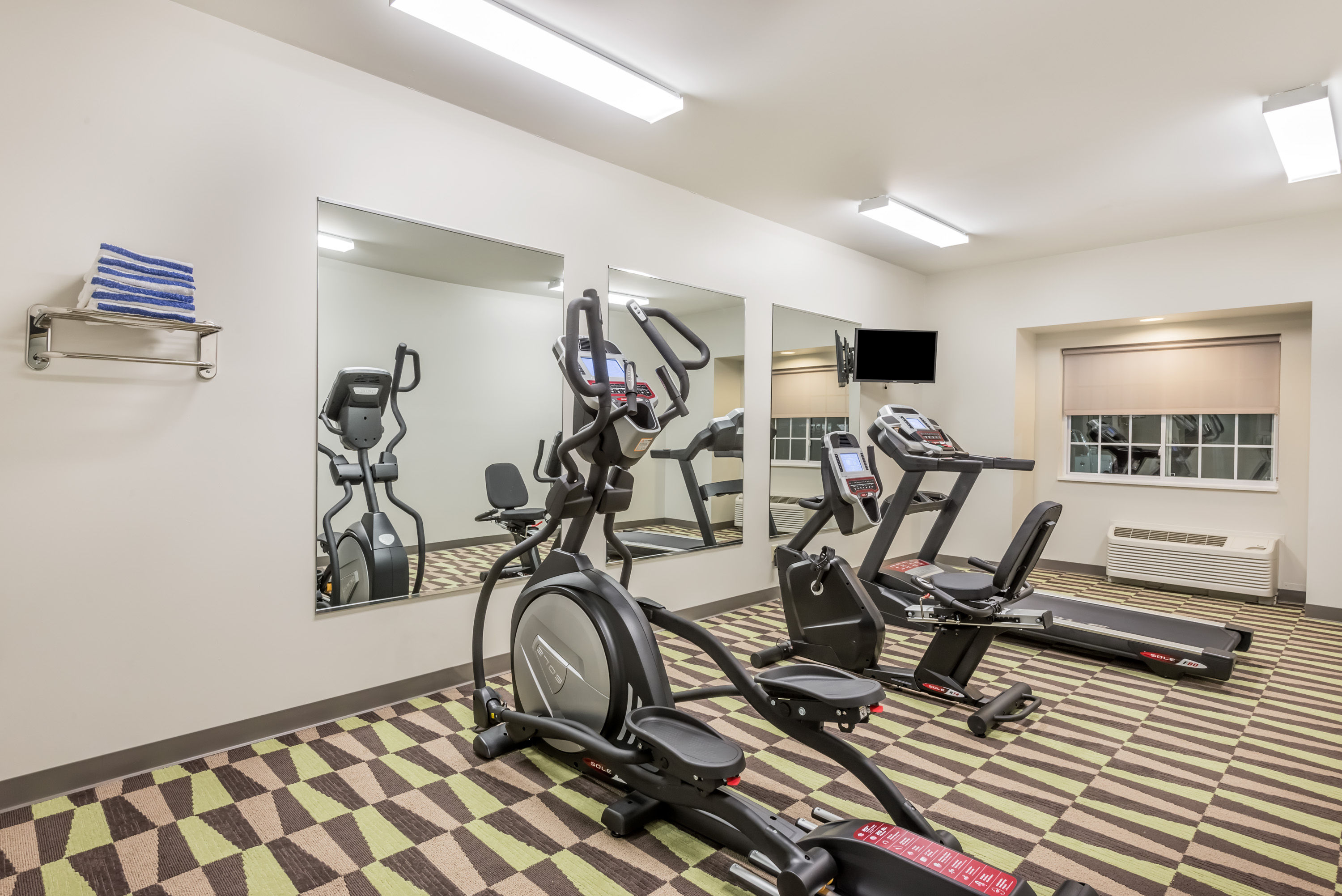 Health club at Microtel Inn & Suites by Wyndham Beaver Falls in Beaver Falls, Pennsylvania