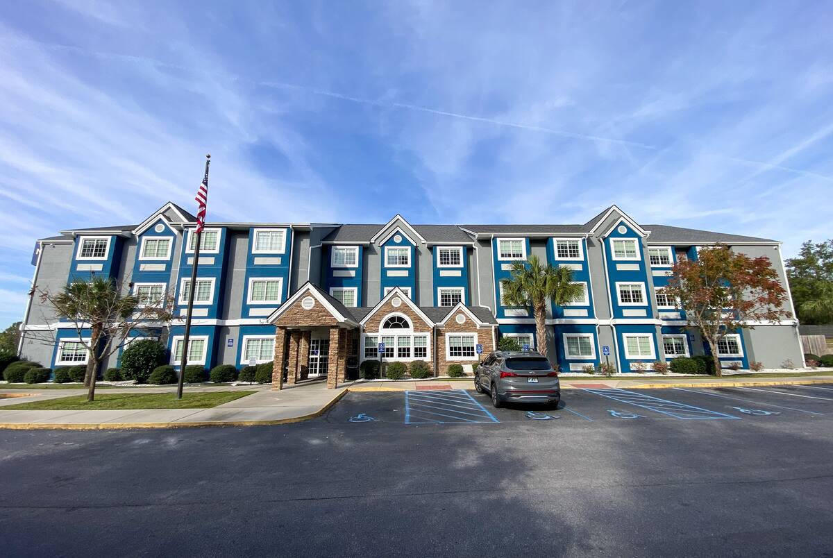 Hotelname City Hotels Sc 29209 Exterior Of Microtel Inn Suites By Wyndham Columbia At Fort Jackson Hotel In