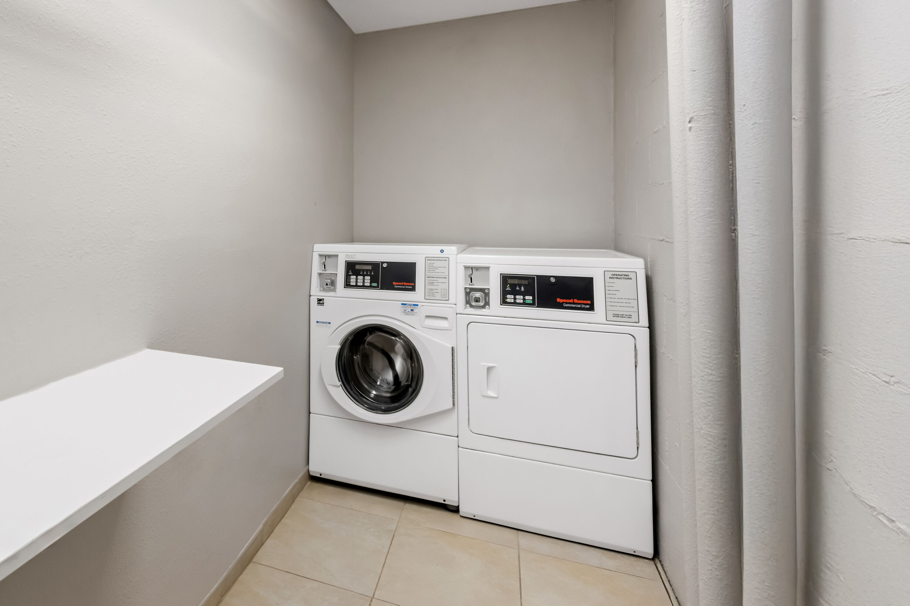 Laundry facilities at Microtel Inn & Suites by Wyndham Greenville / Woodruff Rd in Greenville, South Carolina