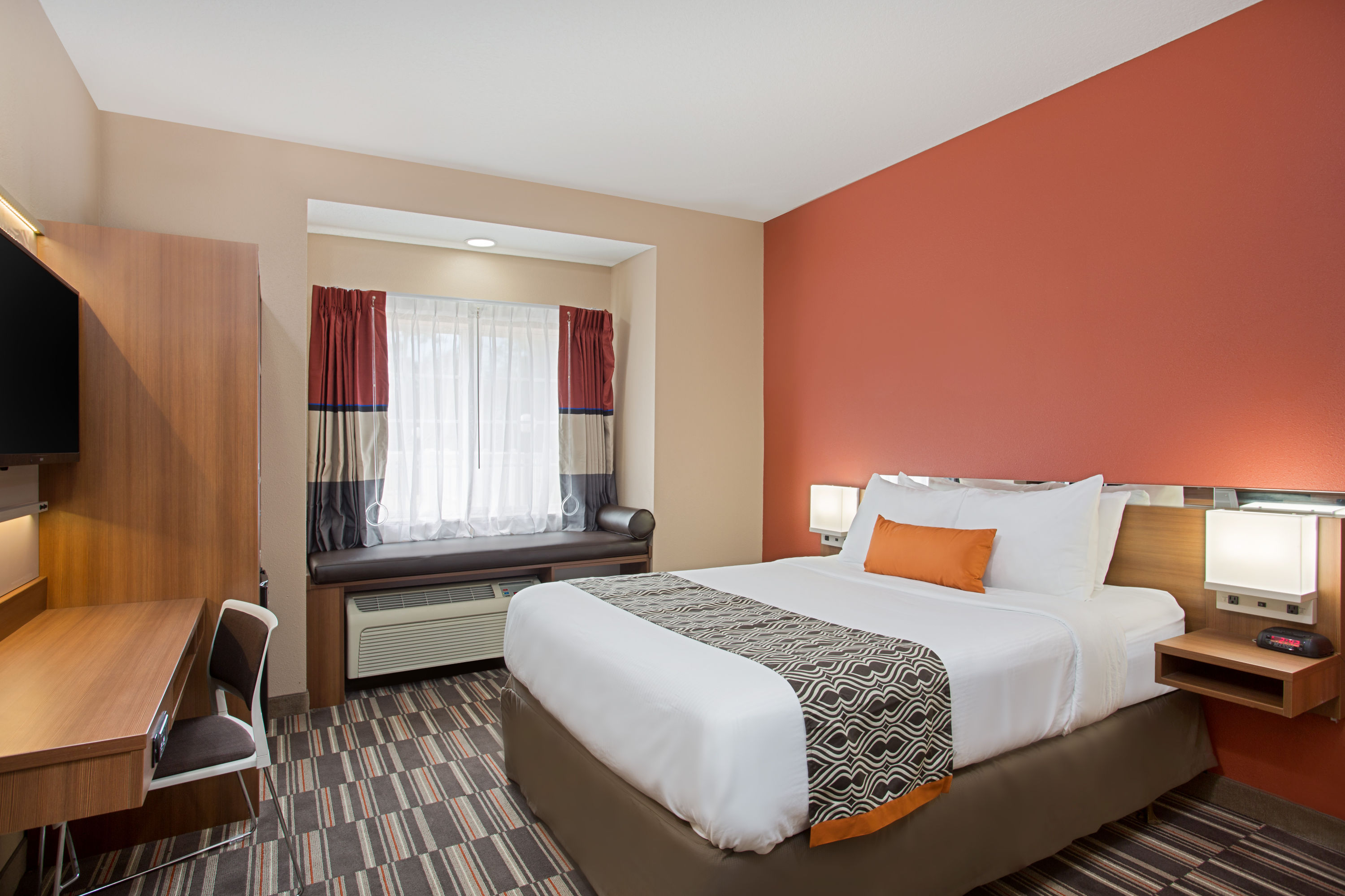Guest room at the Microtel Inn & Suites by Wyndham Walterboro in Walterboro, South Carolina