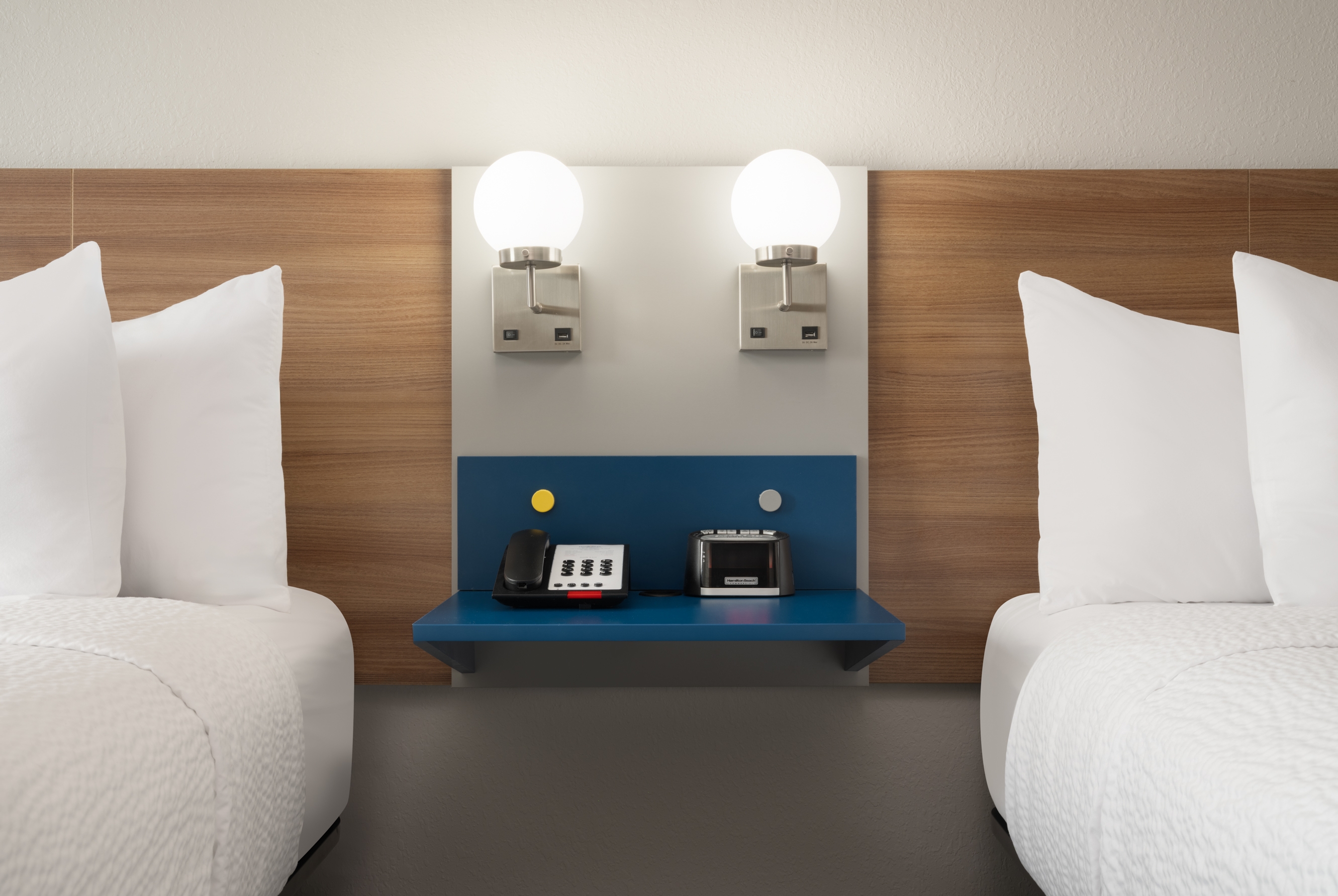 Guest room at the Microtel Inn & Suites by Wyndham Amarillo West in Amarillo, Texas