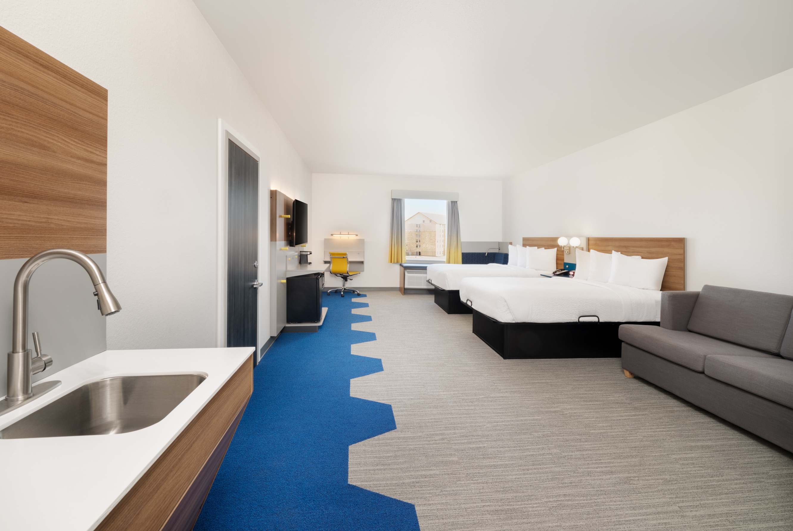 Microtel Inn & Suites by Wyndham Amarillo West suite in Amarillo, Texas