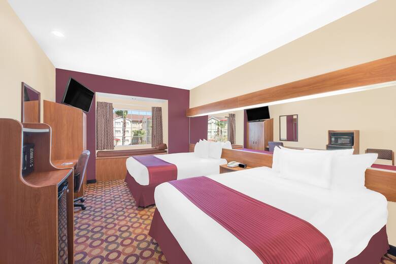Guest room at the Microtel Inn & Suites by Wyndham Aransas Pass/Corpus Christi in Aransas Pass, Texas