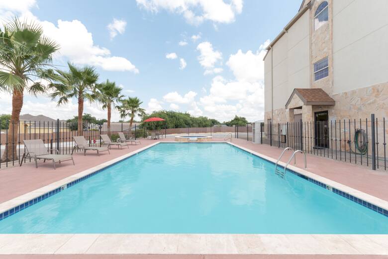 Microtel Inn Suites By Wyndham Eagle P Hotels Tx Pool At The Microtel Inn Suites By Wyndham Eagle P In Texas