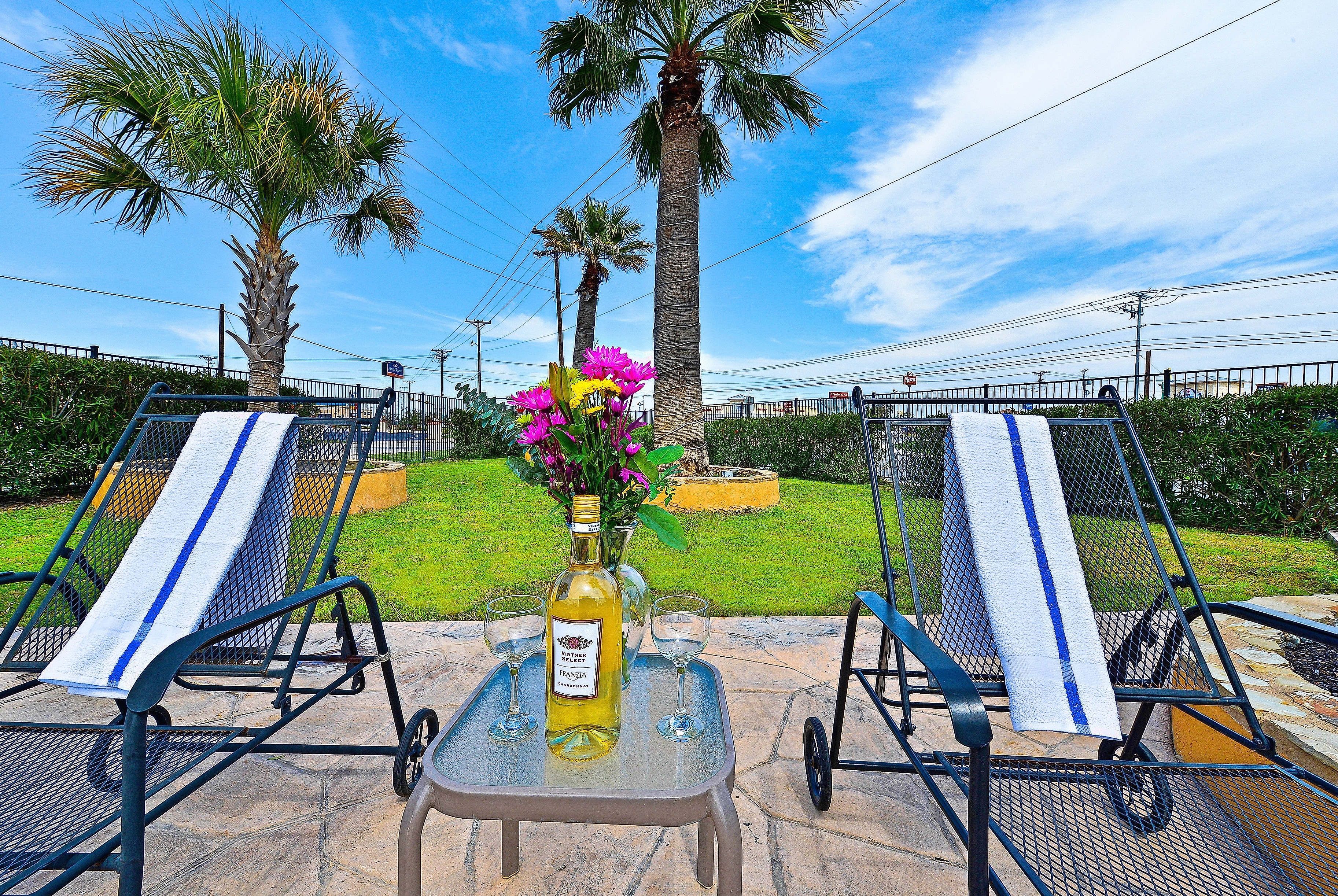 Courtyard at Microtel Inn & Suites by Wyndham New Braunfels in New Braunfels, Texas