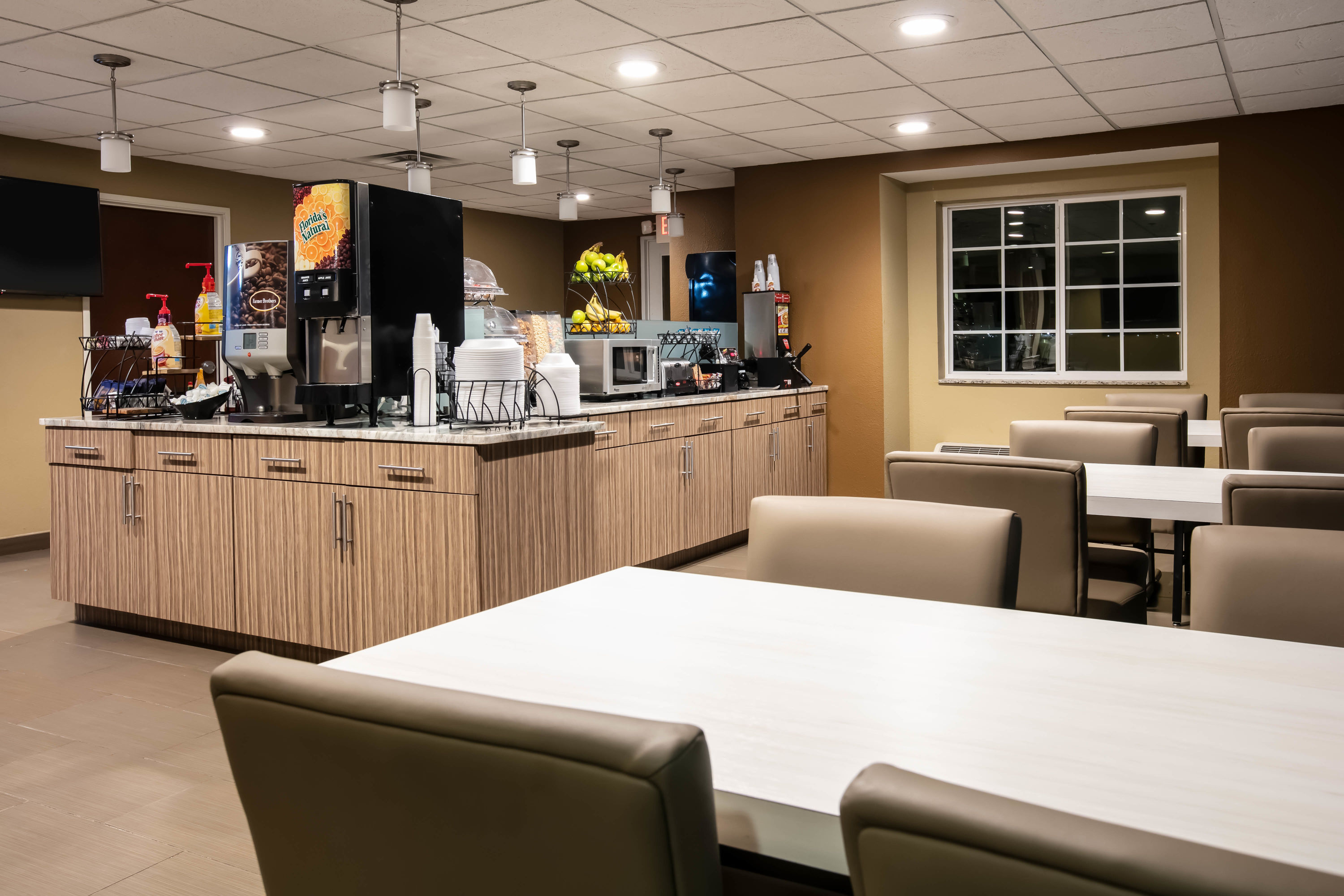 Free breakfast at Microtel Inn & Suites By Wyndham Pecos in Pecos, Texas