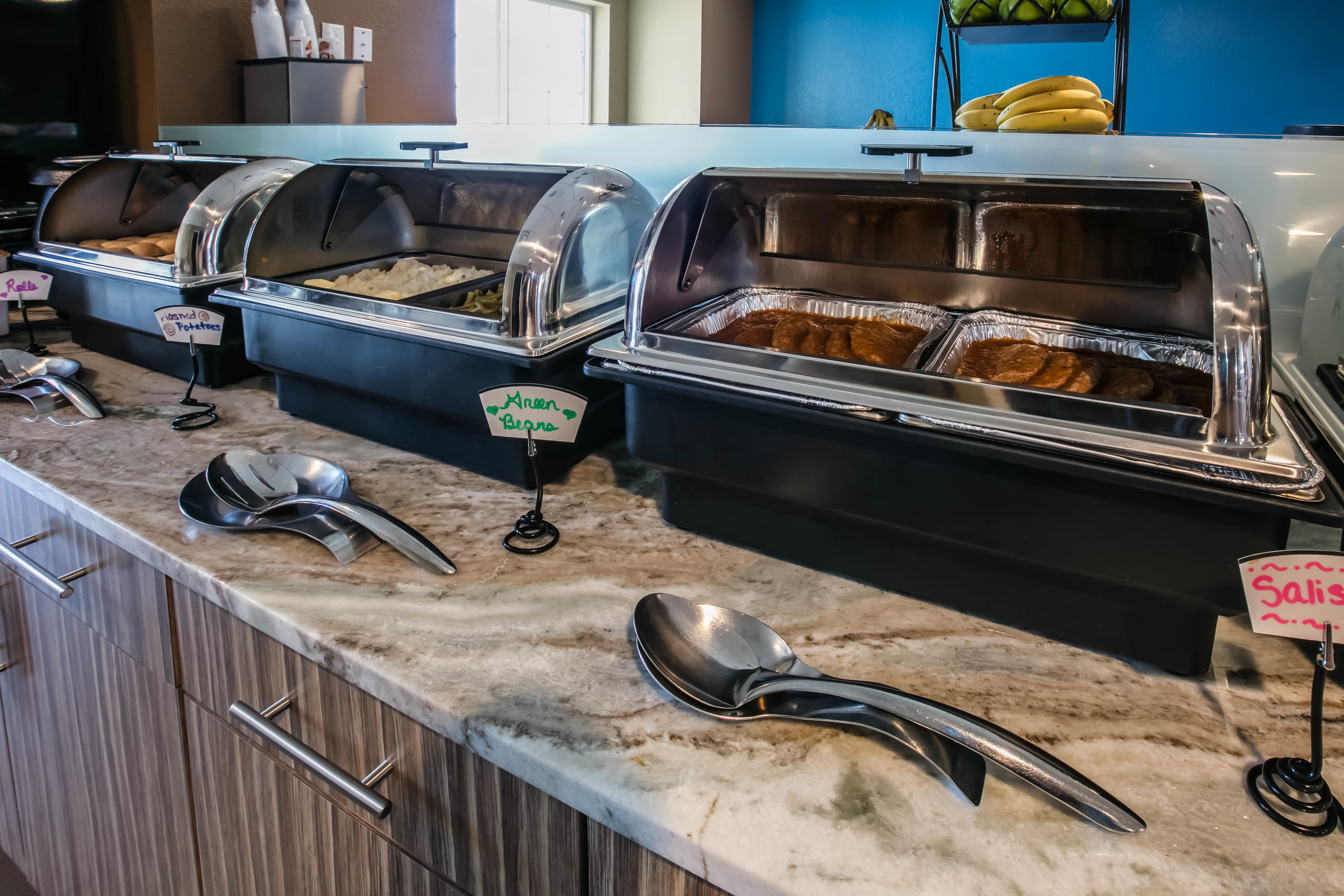 Free breakfast at Microtel Inn & Suites By Wyndham Pecos in Pecos, Texas