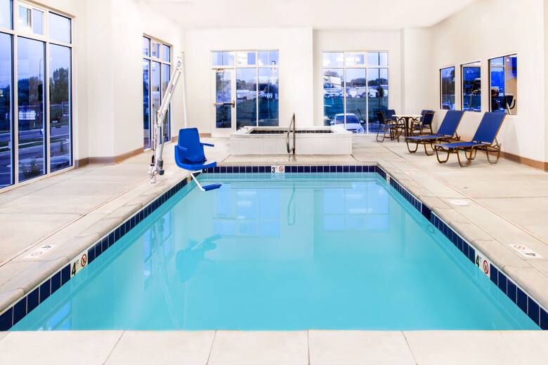 Pool at the Microtel Inn & Suites by Wyndham Naples Vernal in Naples, Utah
