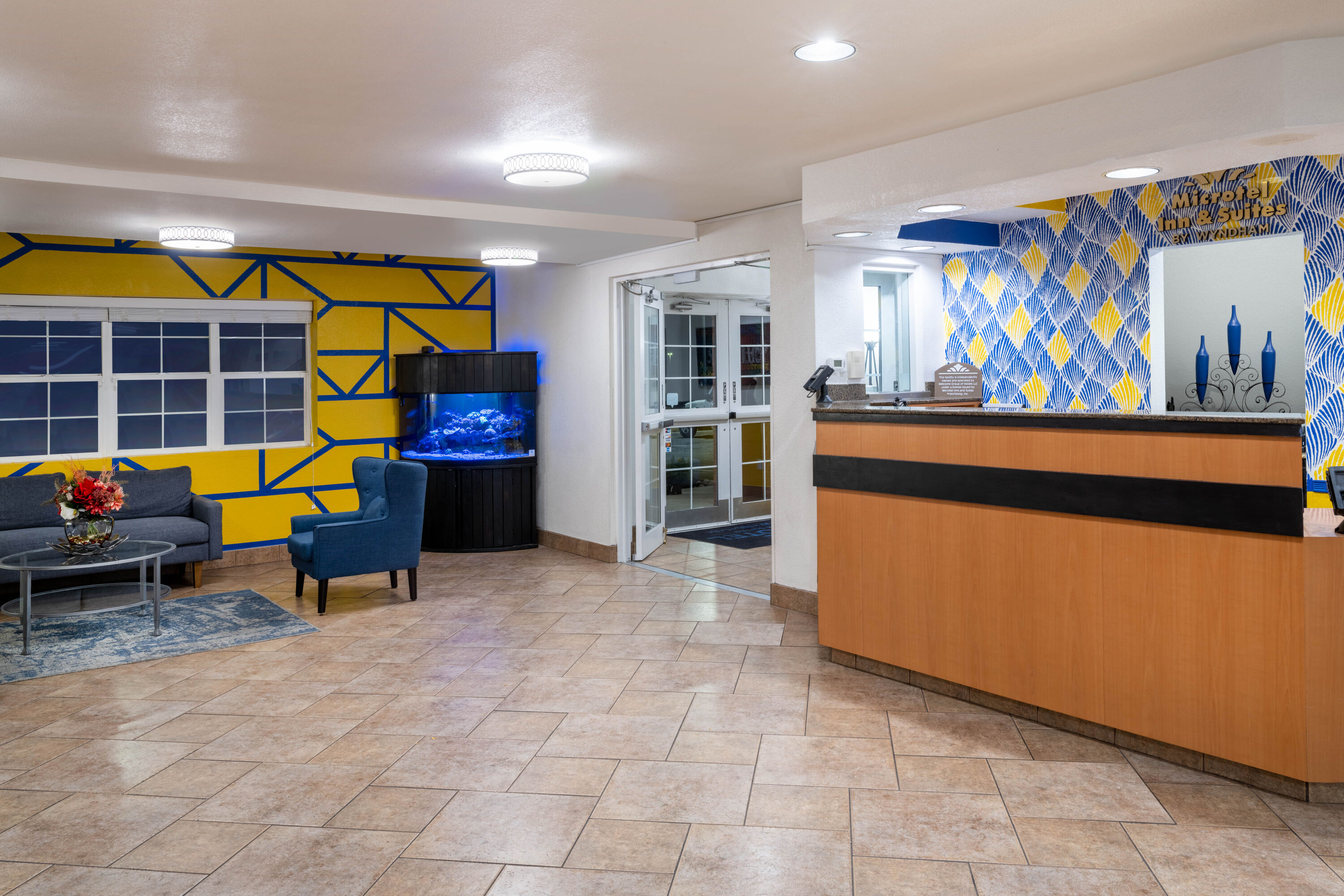 Microtel Inn & Suites by Wyndham Salt Lake City Airport reception in Salt Lake City, Utah