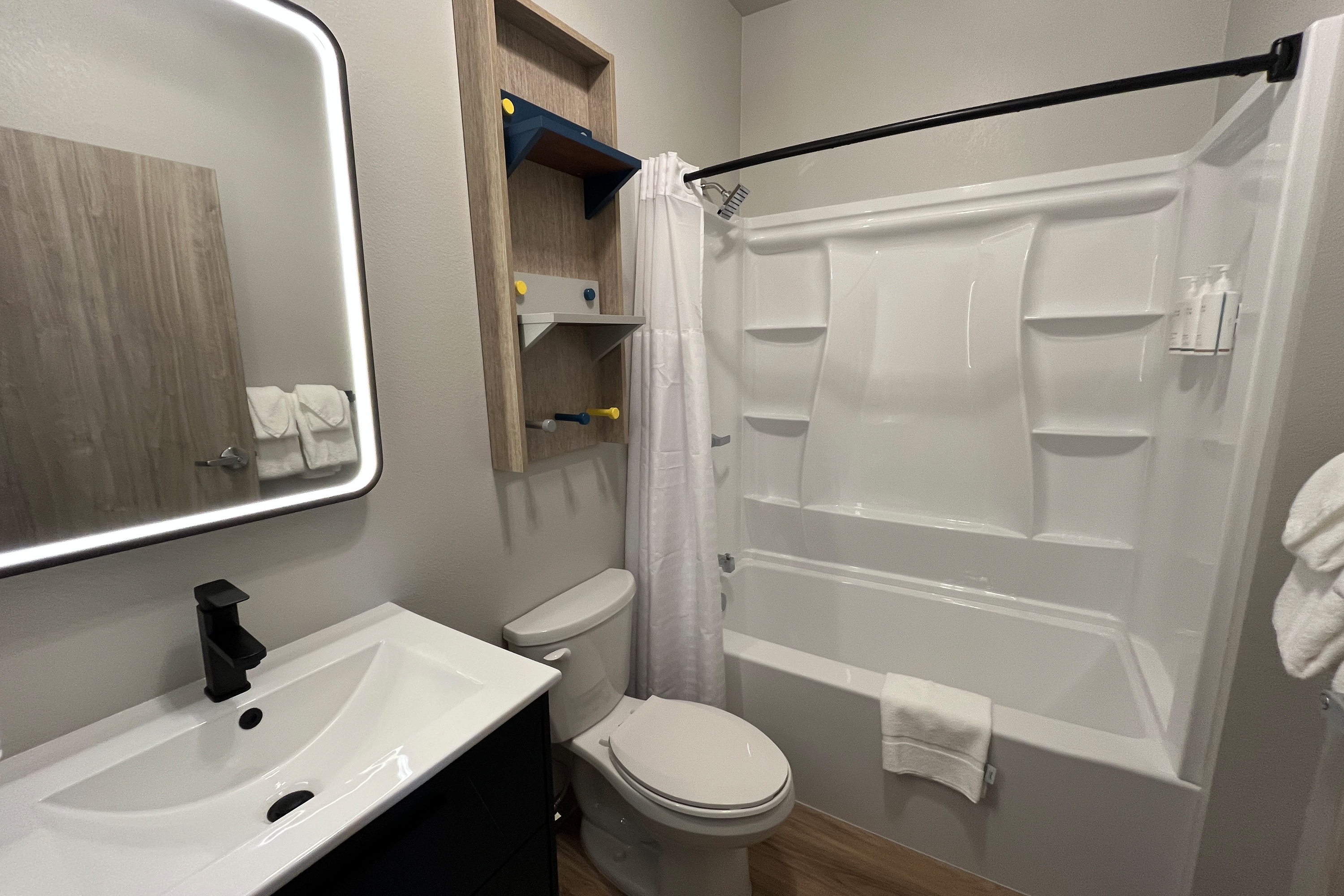 Guest room at the Microtel Inn & Suites by Wyndham Tooele in Tooele, Utah