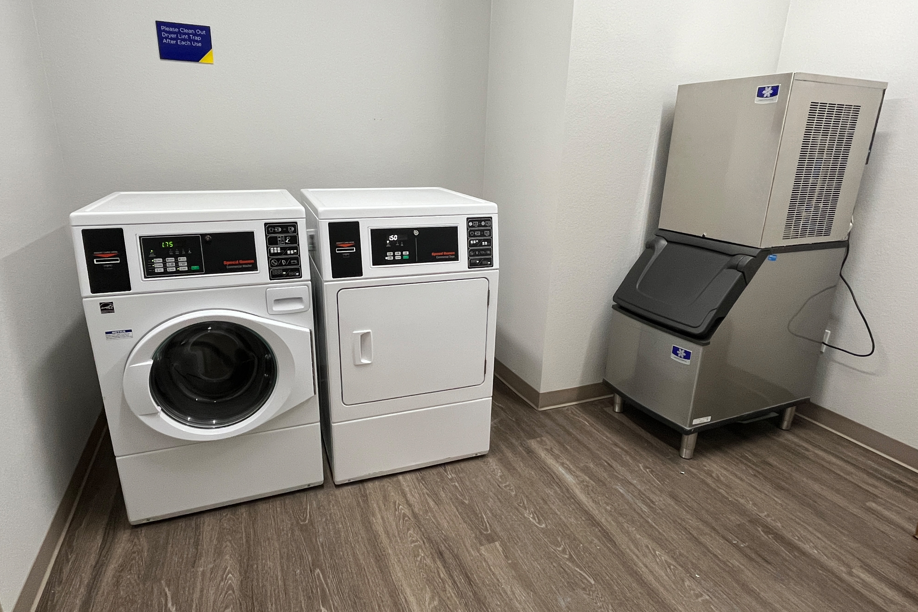 Laundry facilities at Microtel Inn & Suites by Wyndham Tooele in Tooele, Utah