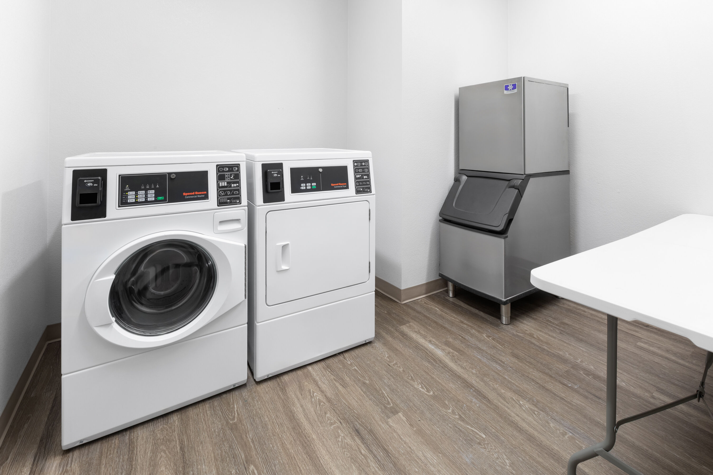 Laundry facilities at Microtel Inn & Suites by Wyndham Tooele in Tooele, Utah