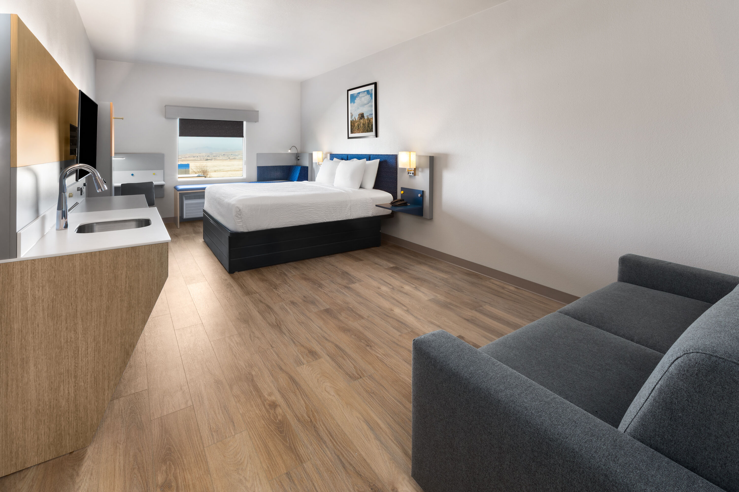 Microtel Inn & Suites by Wyndham Tooele suite in Tooele, Utah