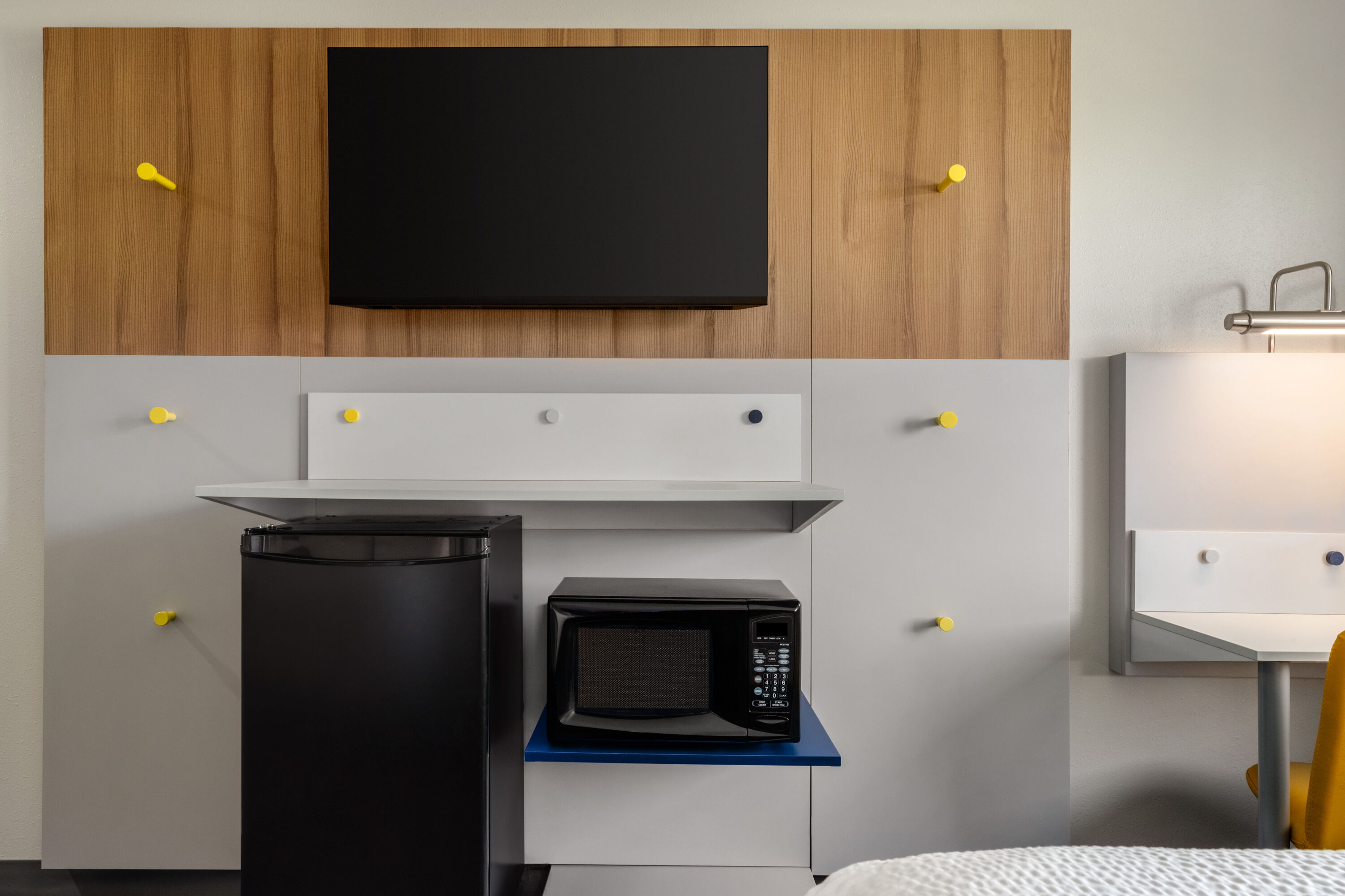 Guest room at the Microtel Inn & Suites by Wyndham Culpeper in Culpeper, Virginia