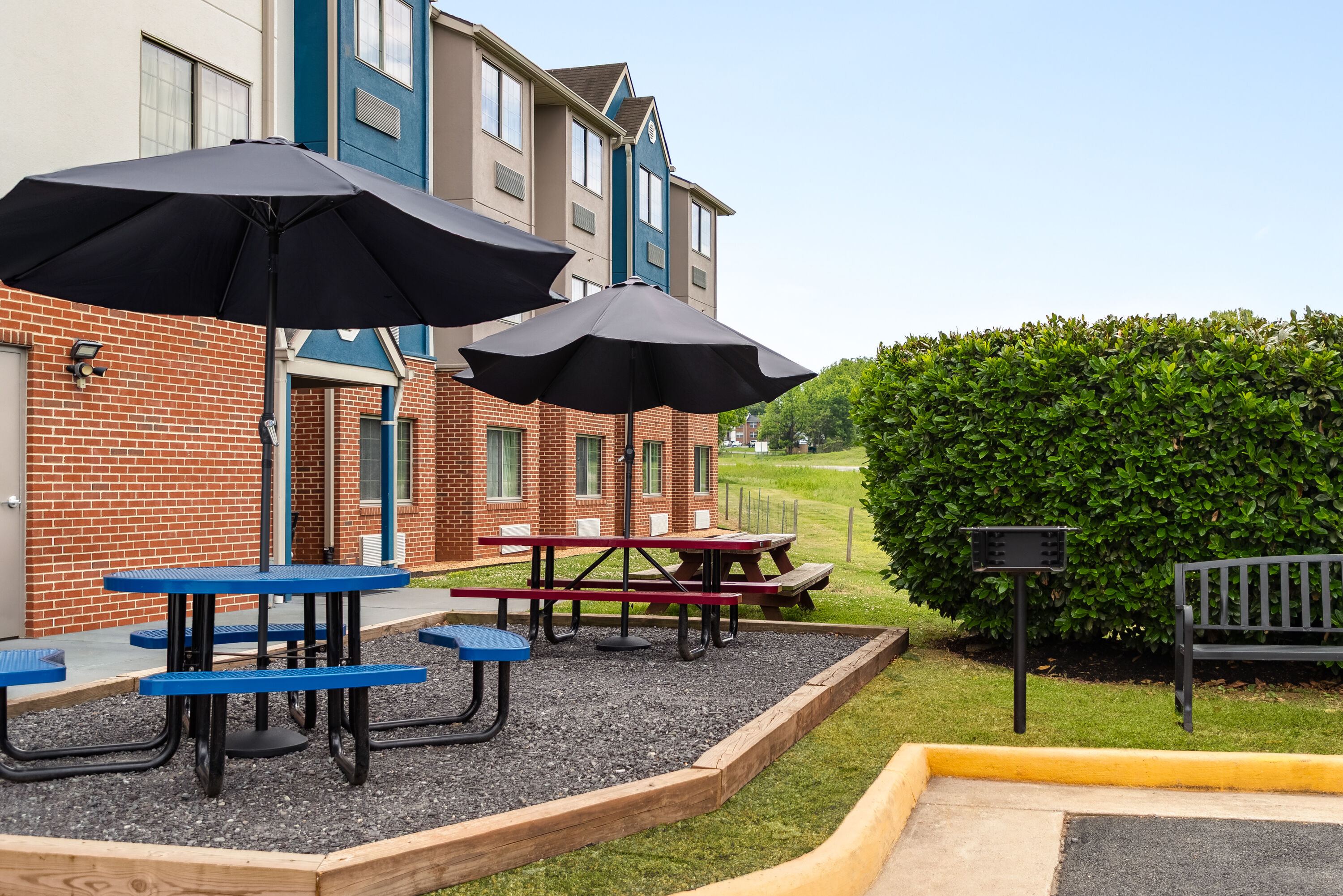 Bar patio at Microtel Inn & Suites by Wyndham Culpeper in Culpeper, Virginia