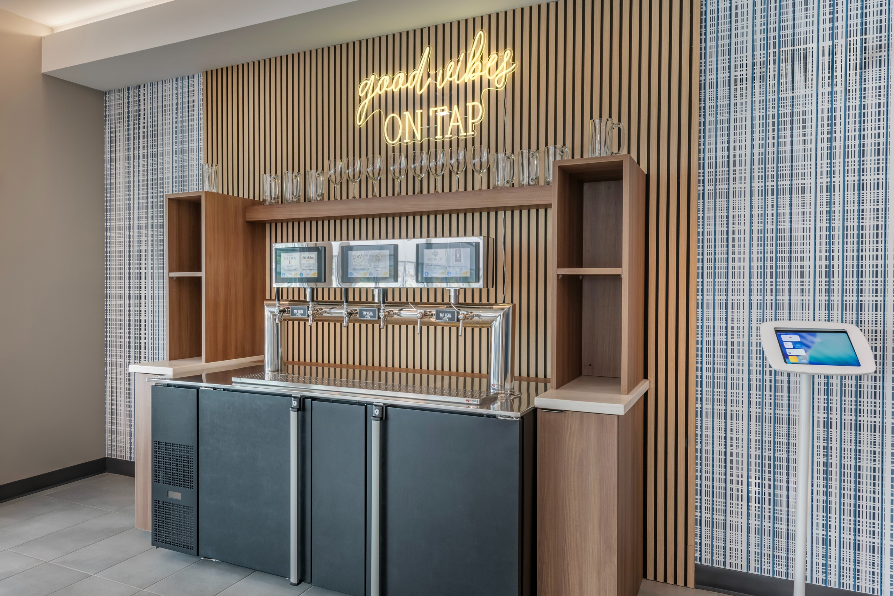 Bar at Microtel Inn & Suites by Wyndham Danville VA in Danville, Virginia