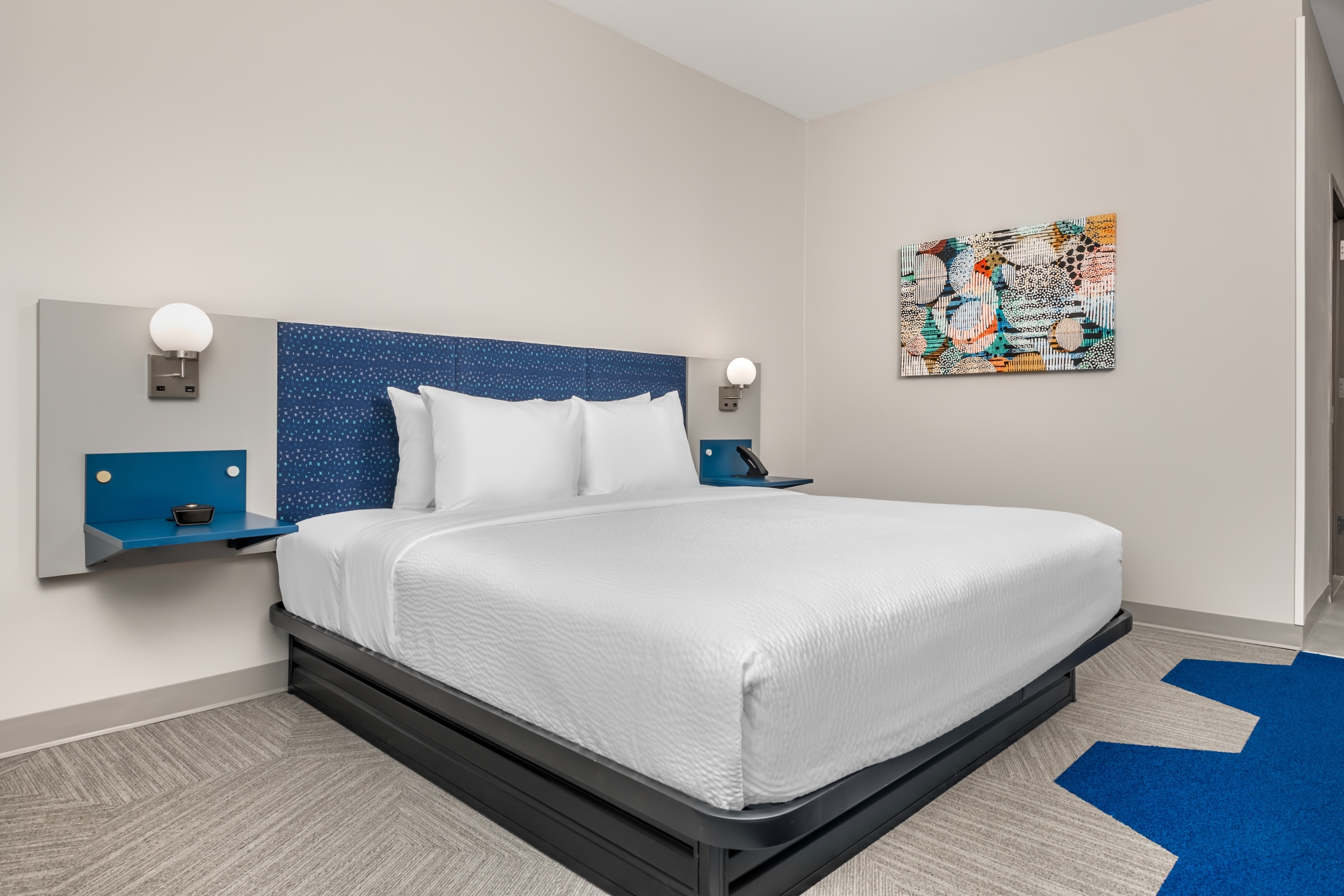 Guest room at the Microtel Inn & Suites by Wyndham Danville VA in Danville, Virginia