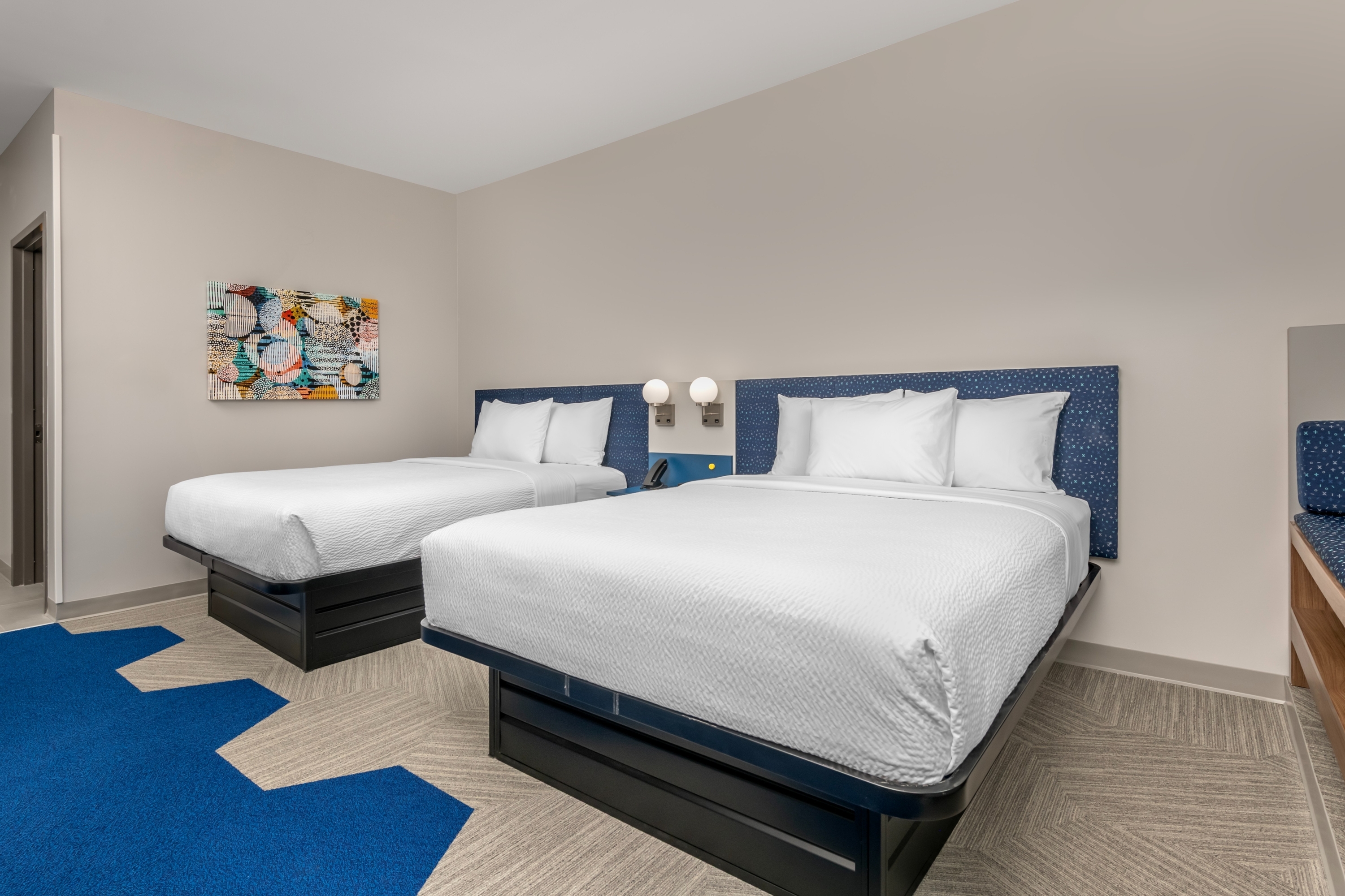 Guest room at the Microtel Inn & Suites by Wyndham Danville VA in Danville, Virginia