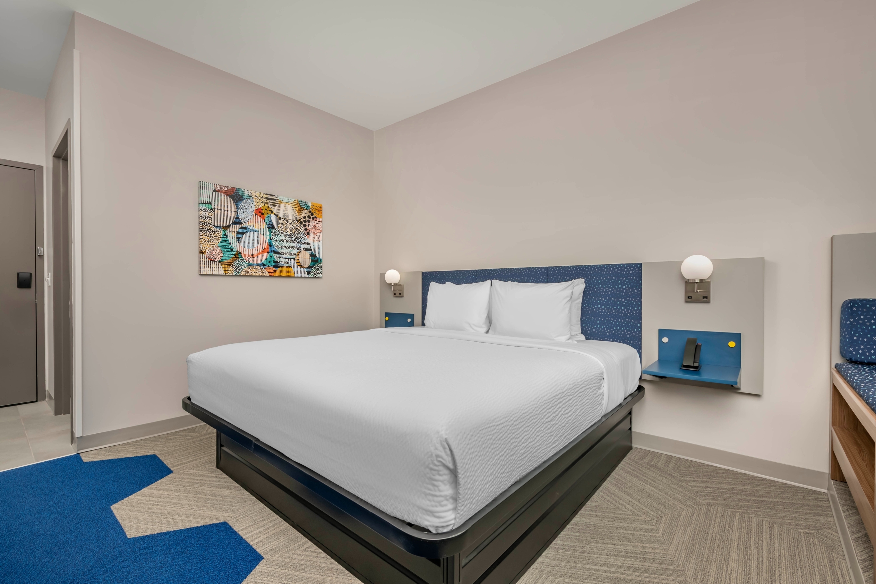 Guest room at the Microtel Inn & Suites by Wyndham Danville VA in Danville, Virginia