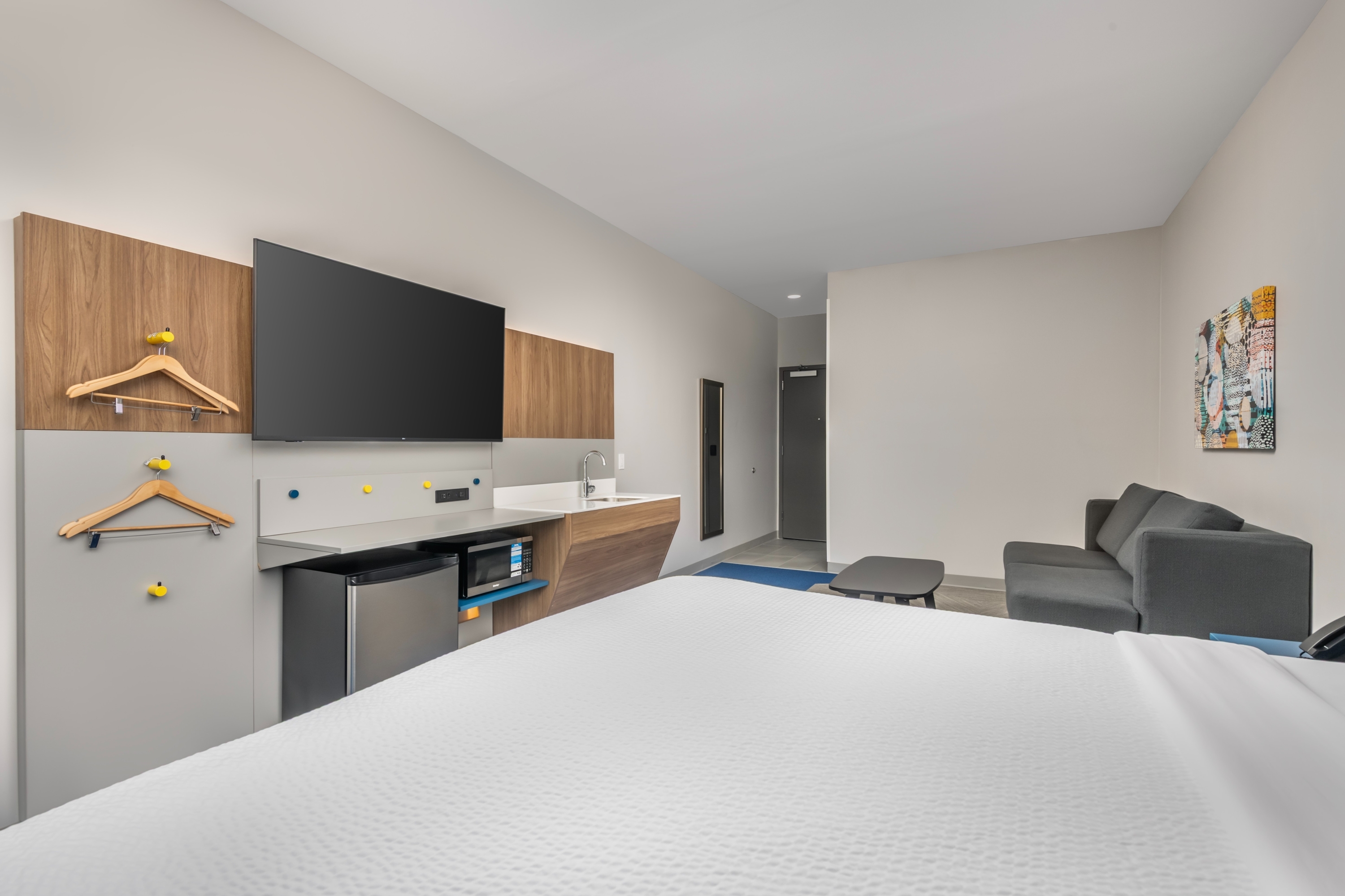Guest room at the Microtel Inn & Suites by Wyndham Danville VA in Danville, Virginia