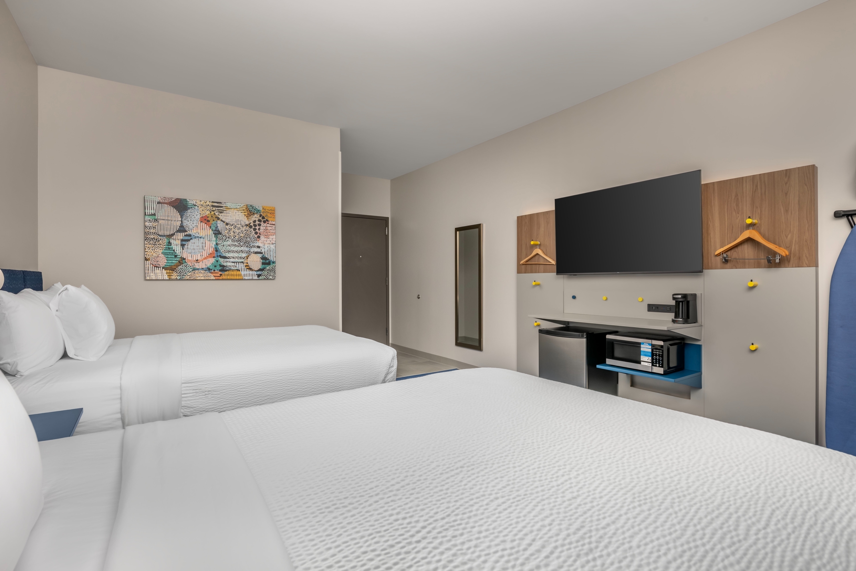 Guest room at the Microtel Inn & Suites by Wyndham Danville VA in Danville, Virginia