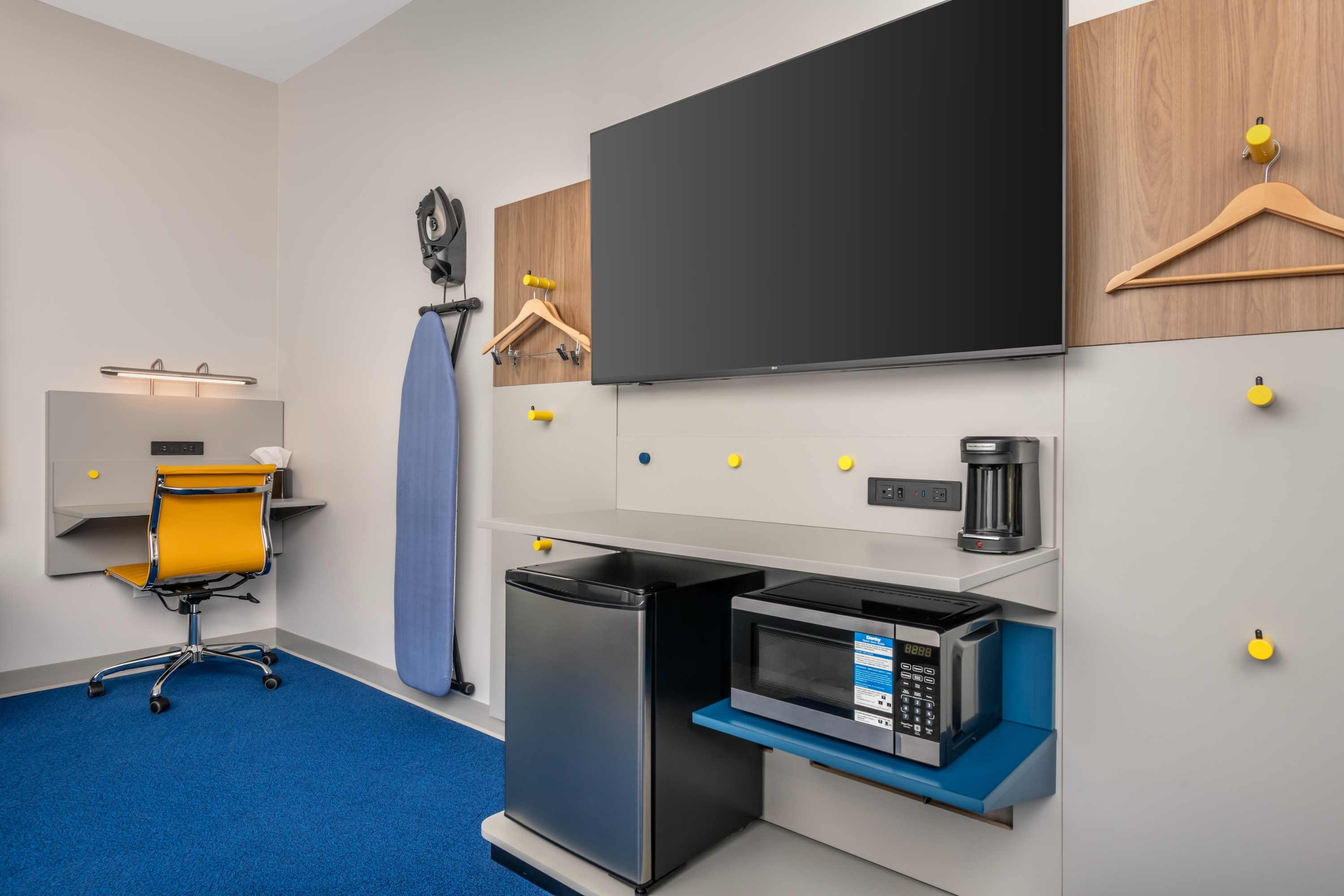 Guest room at the Microtel Inn & Suites by Wyndham Danville VA in Danville, Virginia