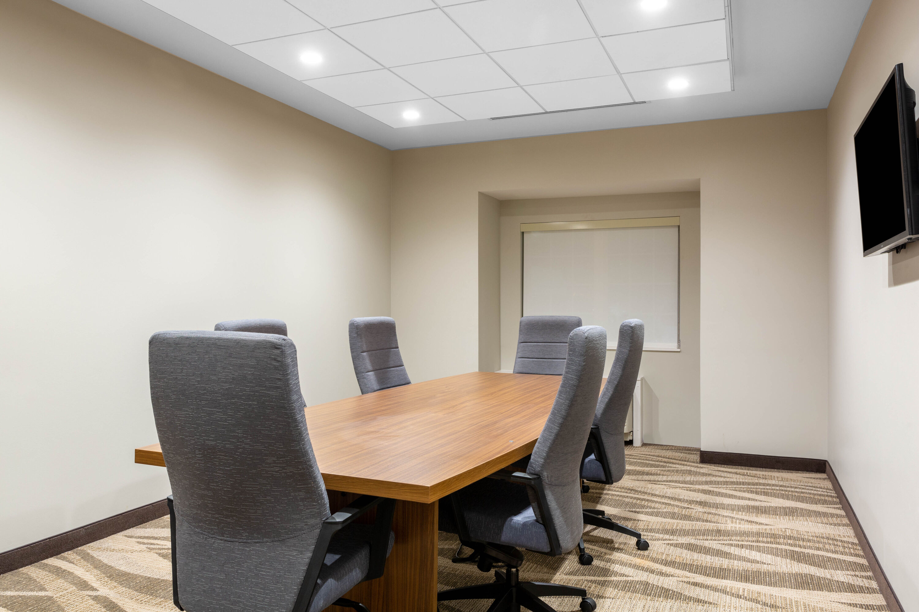 Meeting room at Microtel Inn & Suites by Wyndham South Hill in South Hill, Virginia