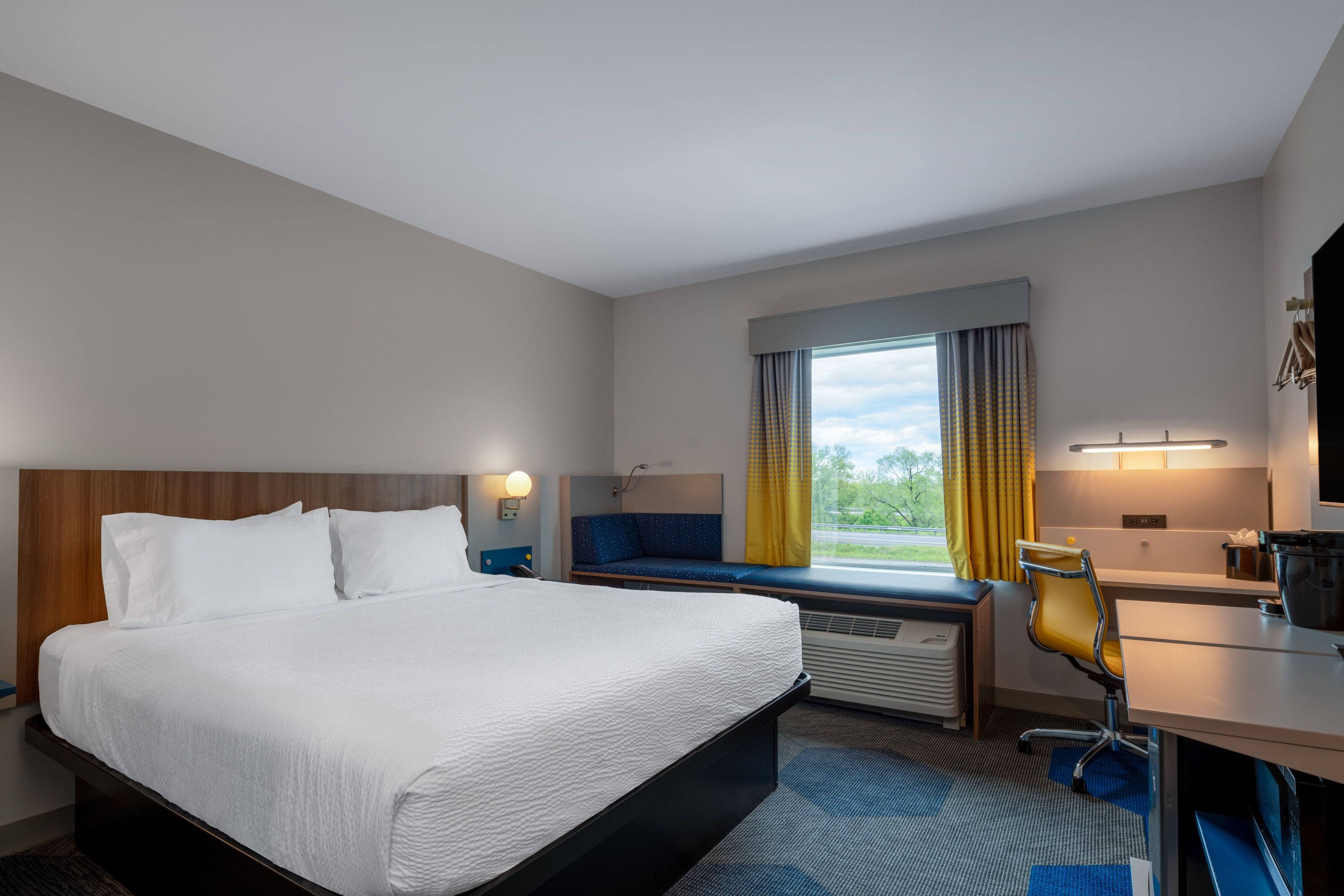 Guest room at the Microtel Inn & Suites by Wyndham Winchester in Winchester, Virginia
