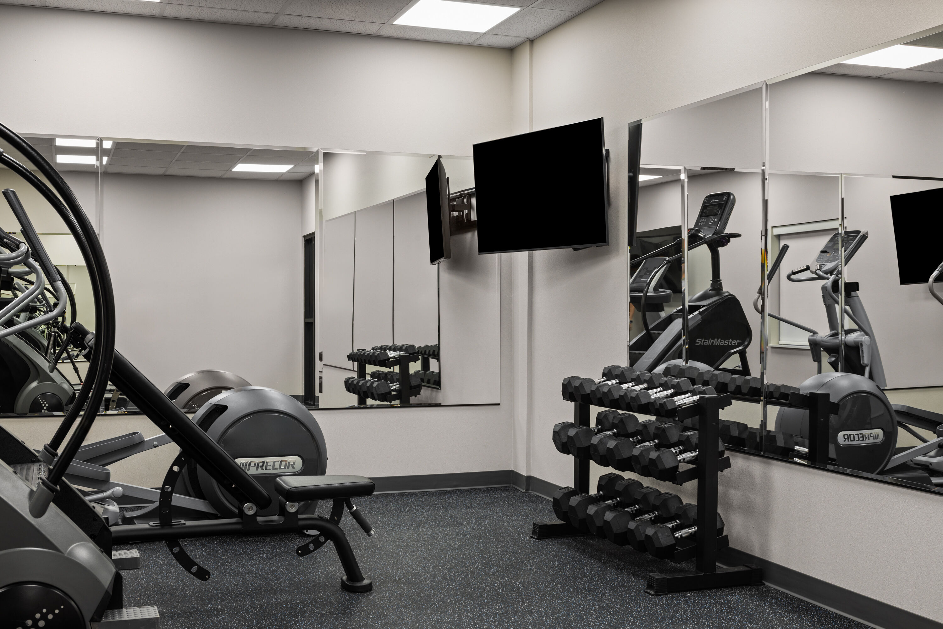 Fitness room at Microtel Inn & Suites by Wyndham Ephrata in Ephrata, Washington