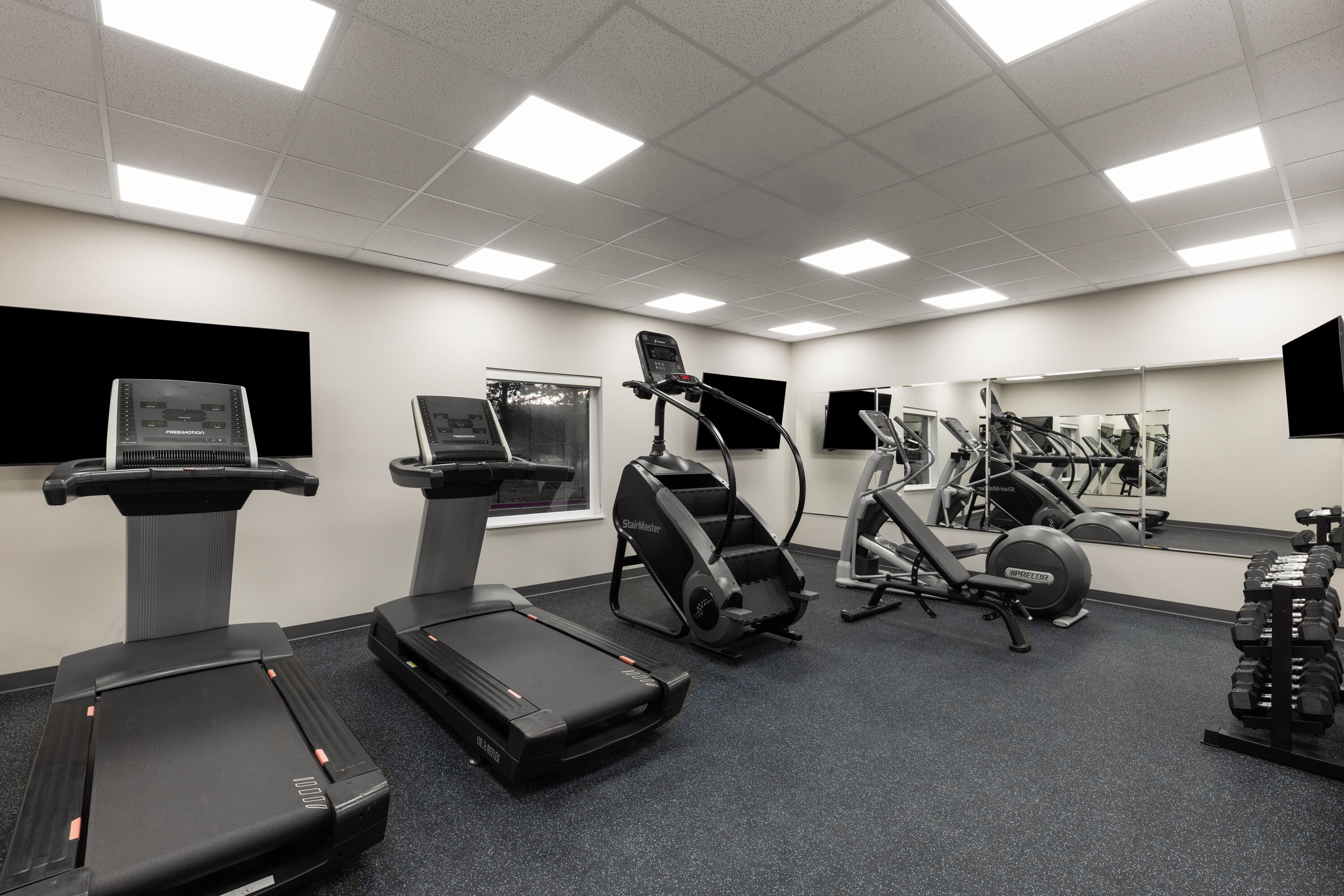 Fitness room at Microtel Inn & Suites by Wyndham Ephrata in Ephrata, Washington