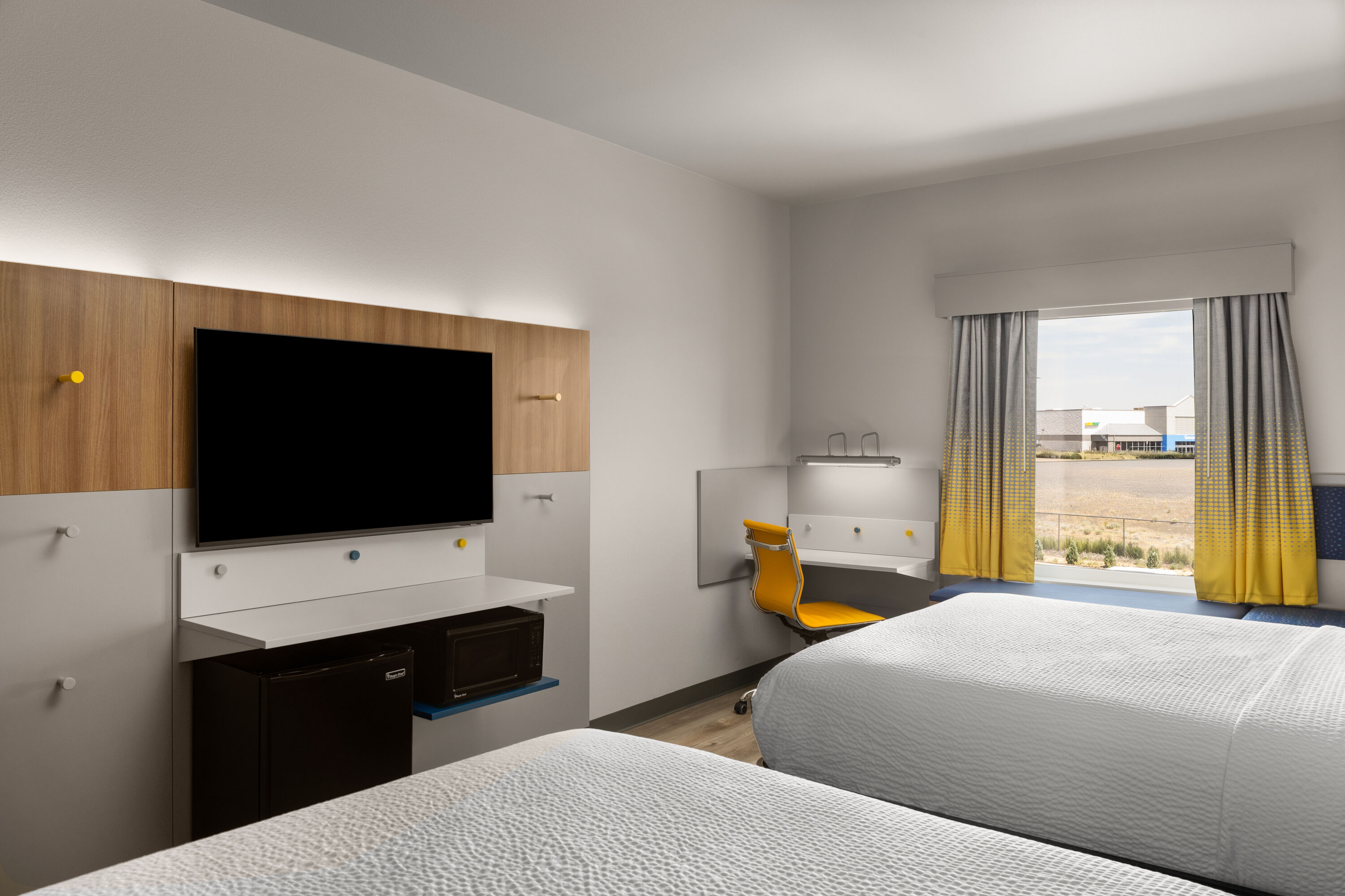 Guest room at the Microtel Inn & Suites by Wyndham Ephrata in Ephrata, Washington