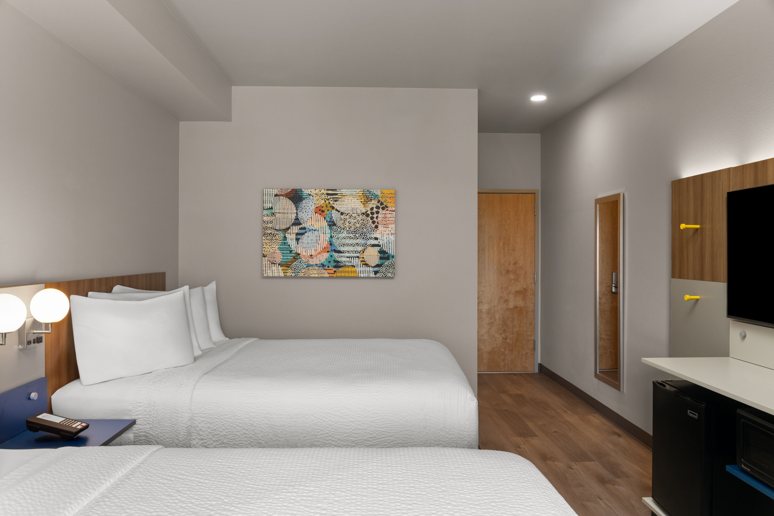 Guest room at the Microtel Inn & Suites by Wyndham Ephrata in Ephrata, Washington