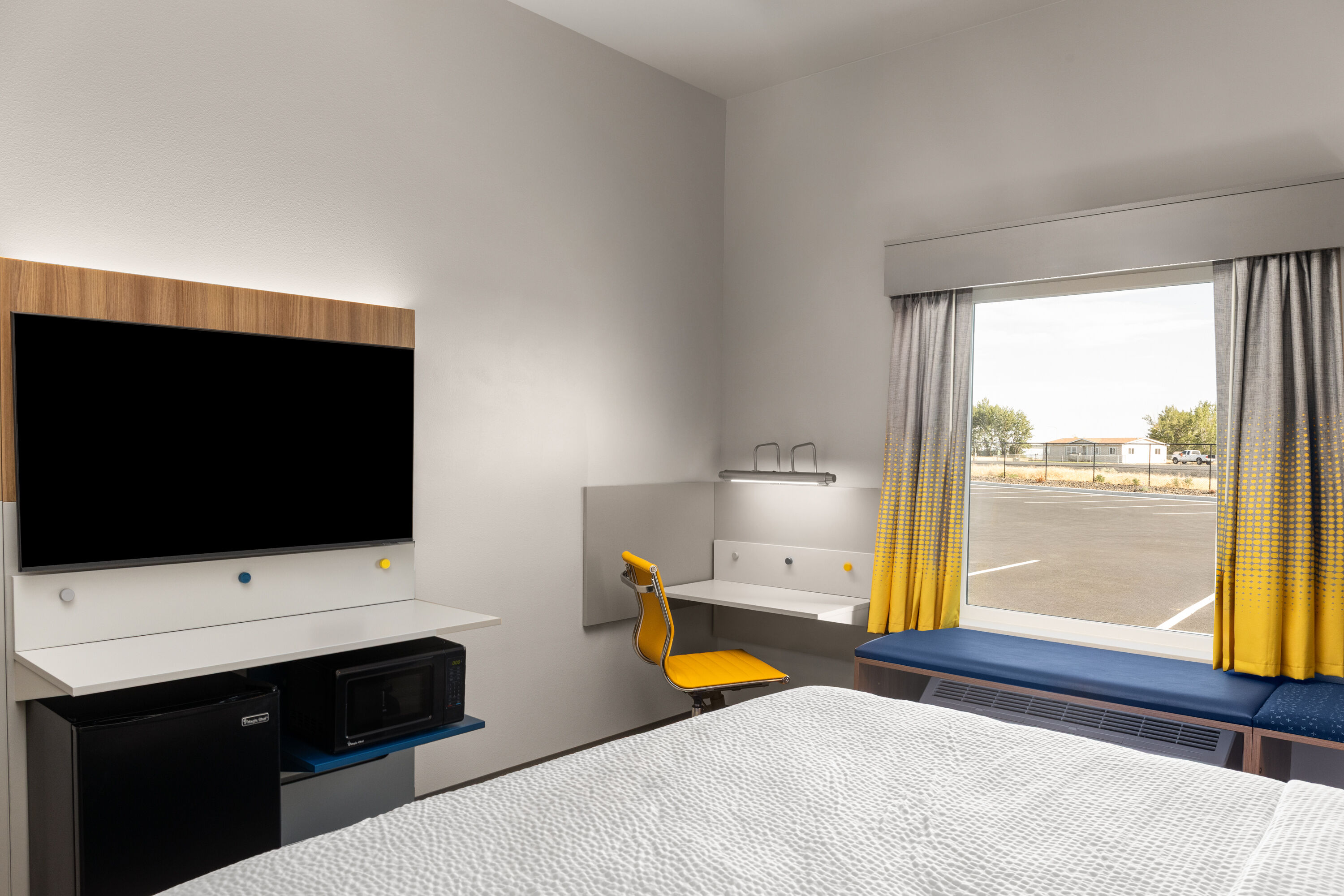 Guest room at the Microtel Inn & Suites by Wyndham Ephrata in Ephrata, Washington