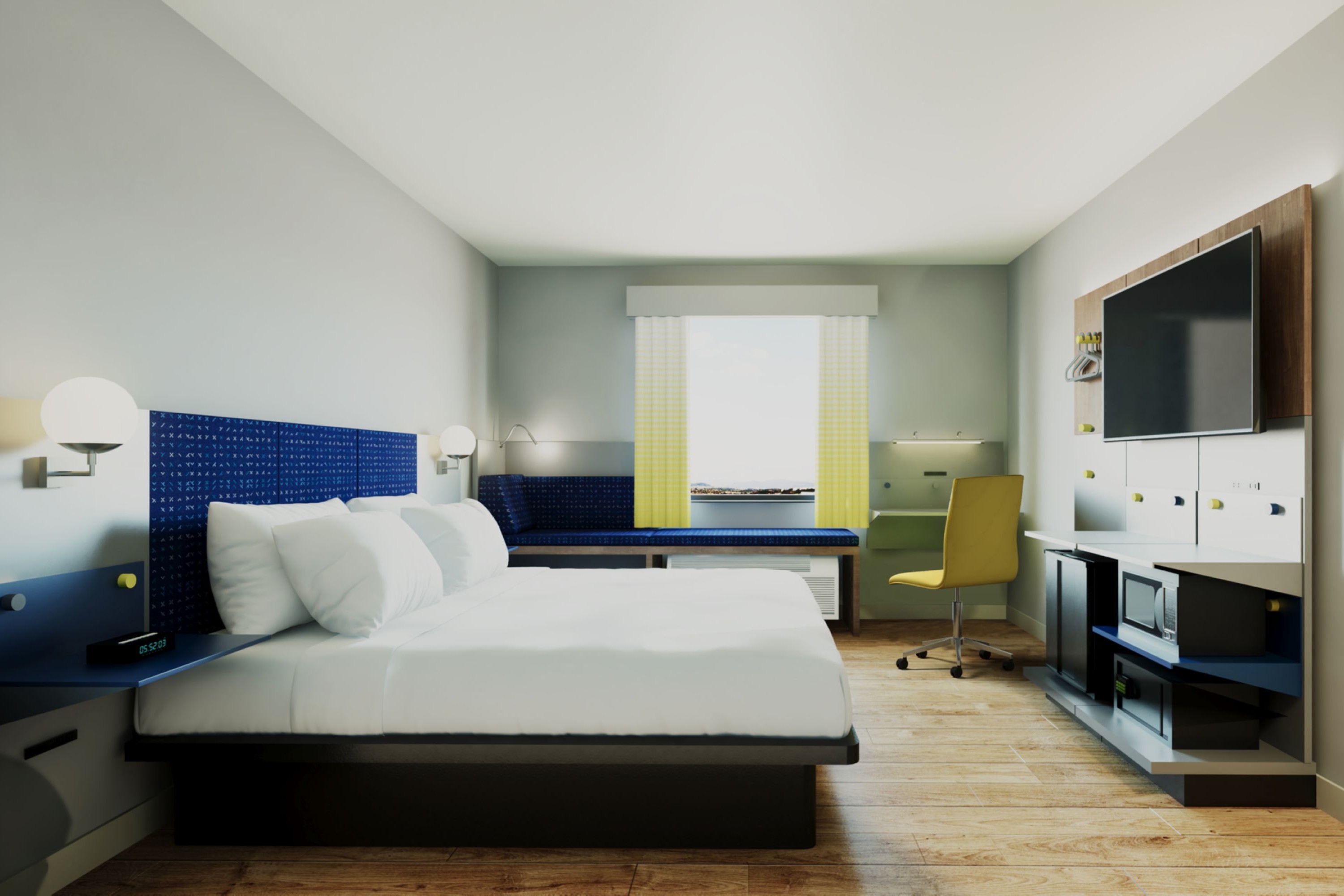 Guest room at the Microtel Inn & Suites by Wyndham Ephrata in Ephrata, Washington