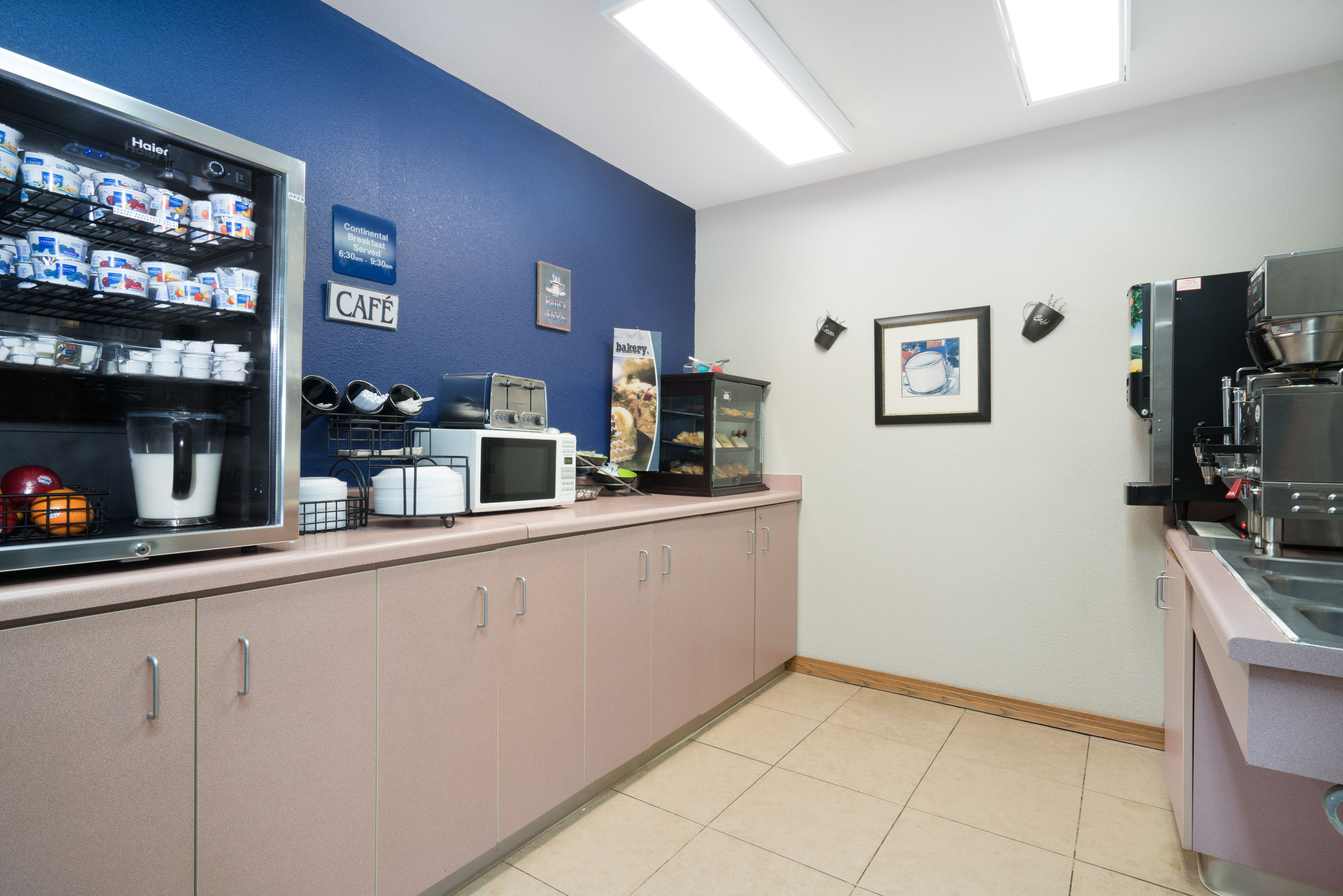 Free breakfast at Microtel Inn by Wyndham Onalaska/La Crosse in Onalaska, Wisconsin