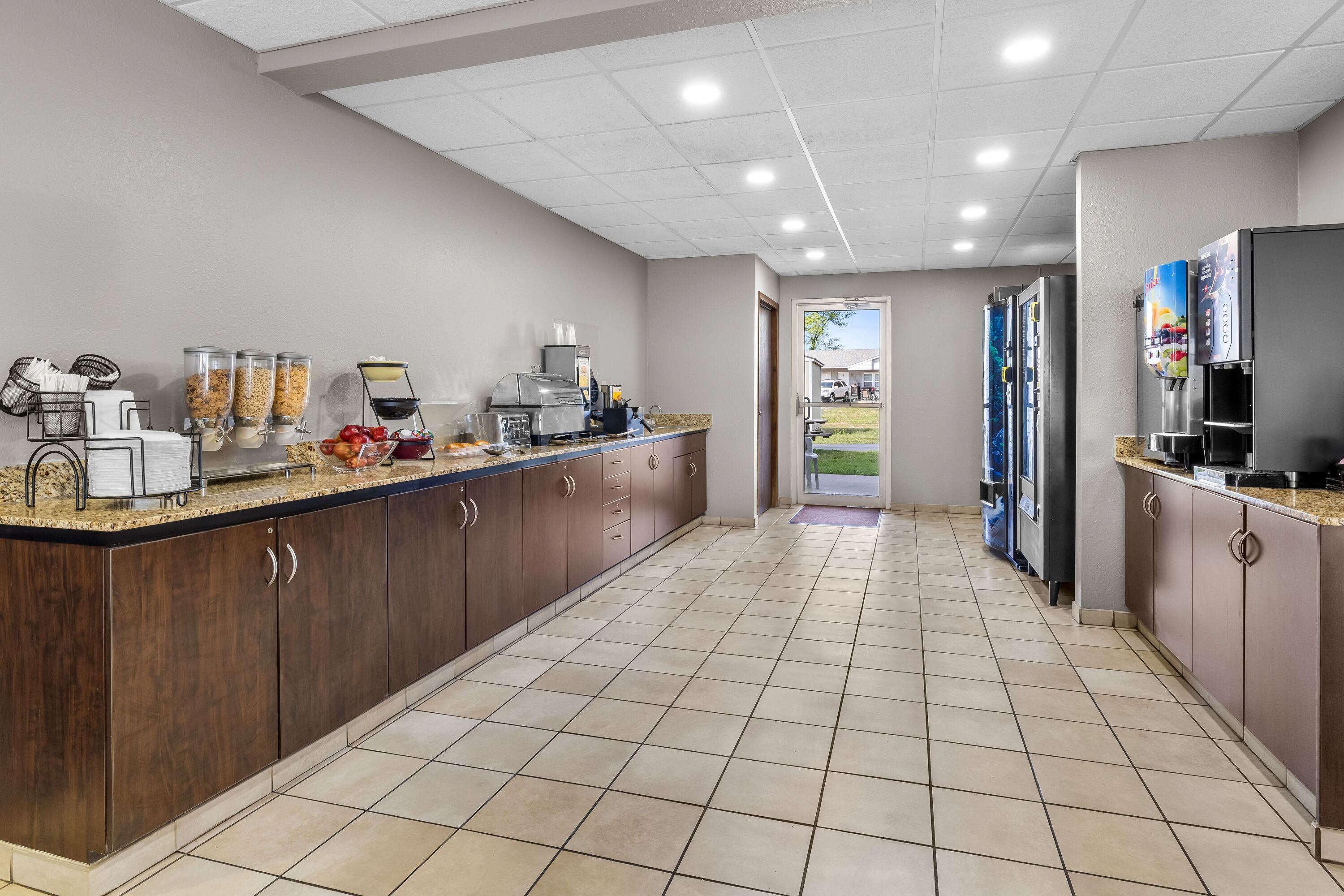 Free breakfast at Microtel Inn & Suites by Wyndham Prairie du Chien in Prairie du Chien, Wisconsin