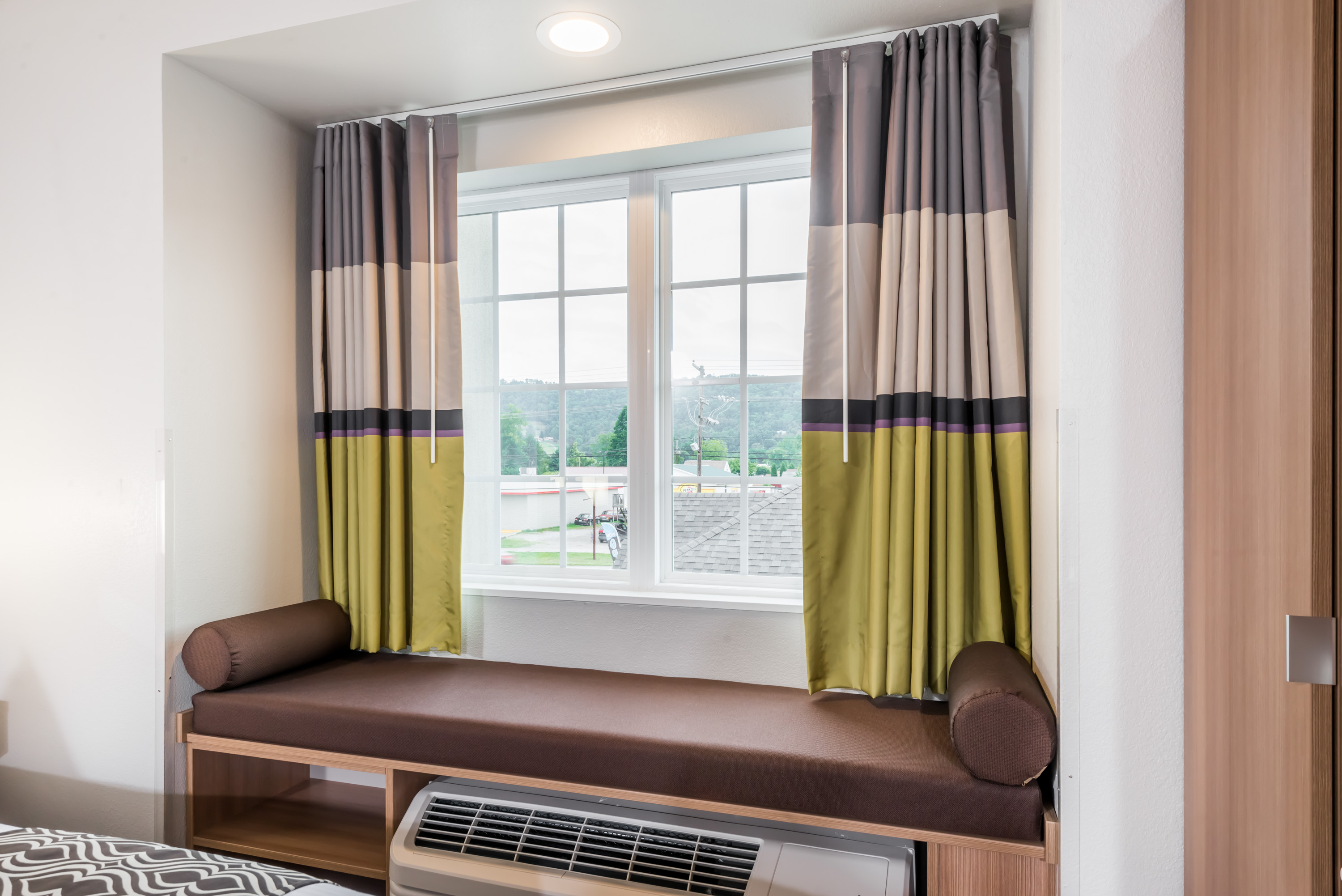 Guest room at the Microtel Inn & Suites by Wyndham New Martinsville in New Martinsville, West Virginia