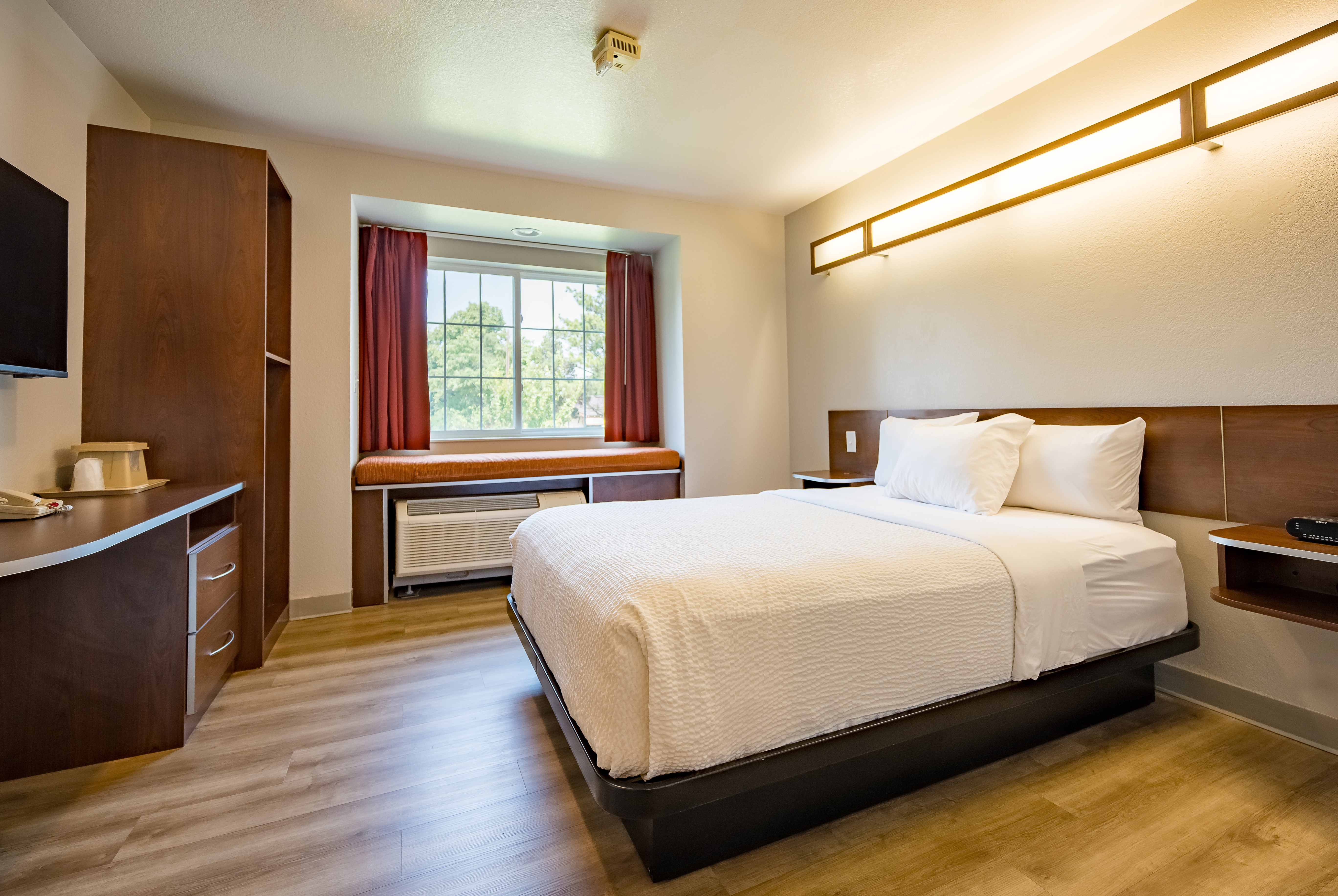 Guest room at the Microtel Inn & Suites by Wyndham Cheyenne in Cheyenne, Wyoming