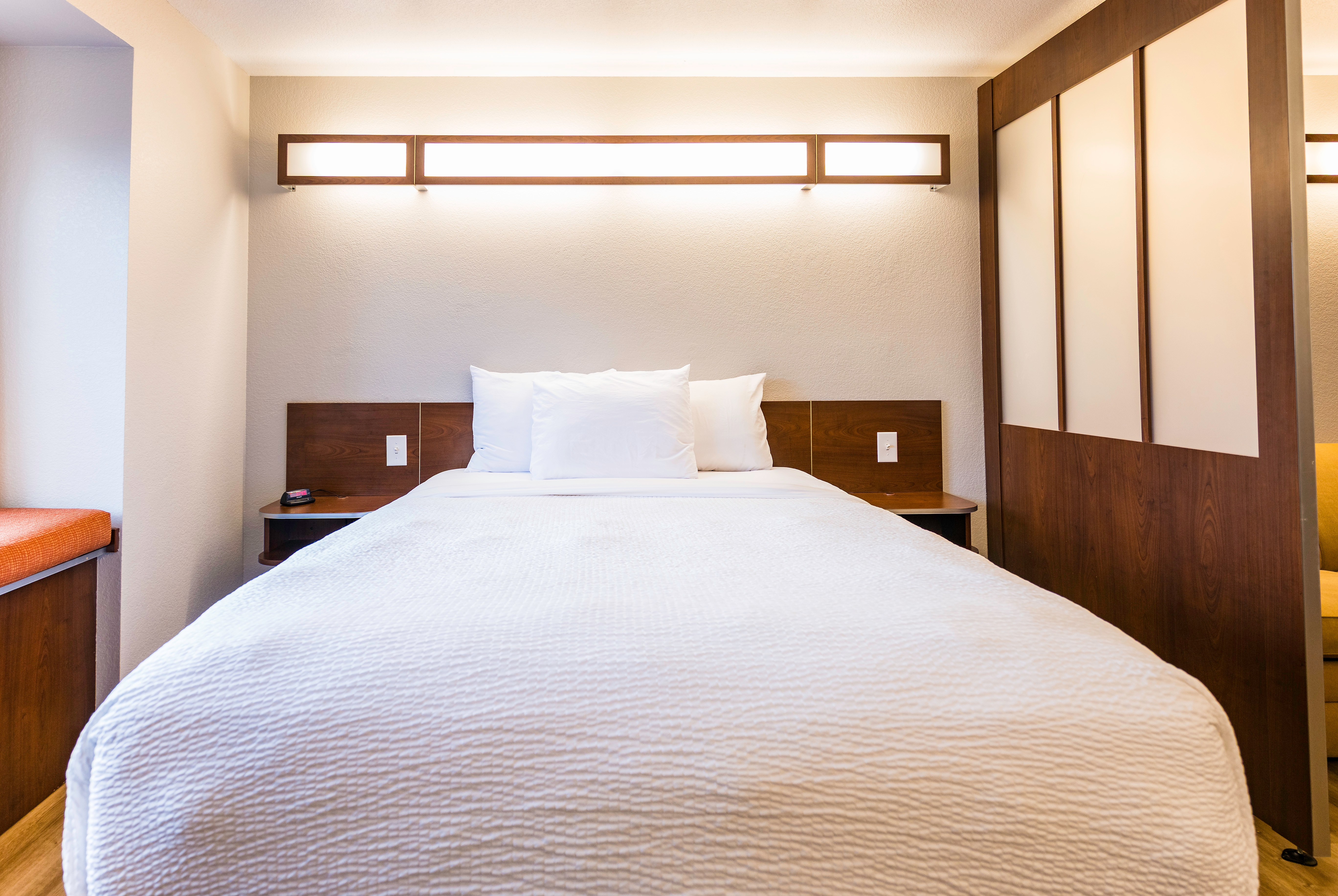 Guest room at the Microtel Inn & Suites by Wyndham Cheyenne in Cheyenne, Wyoming