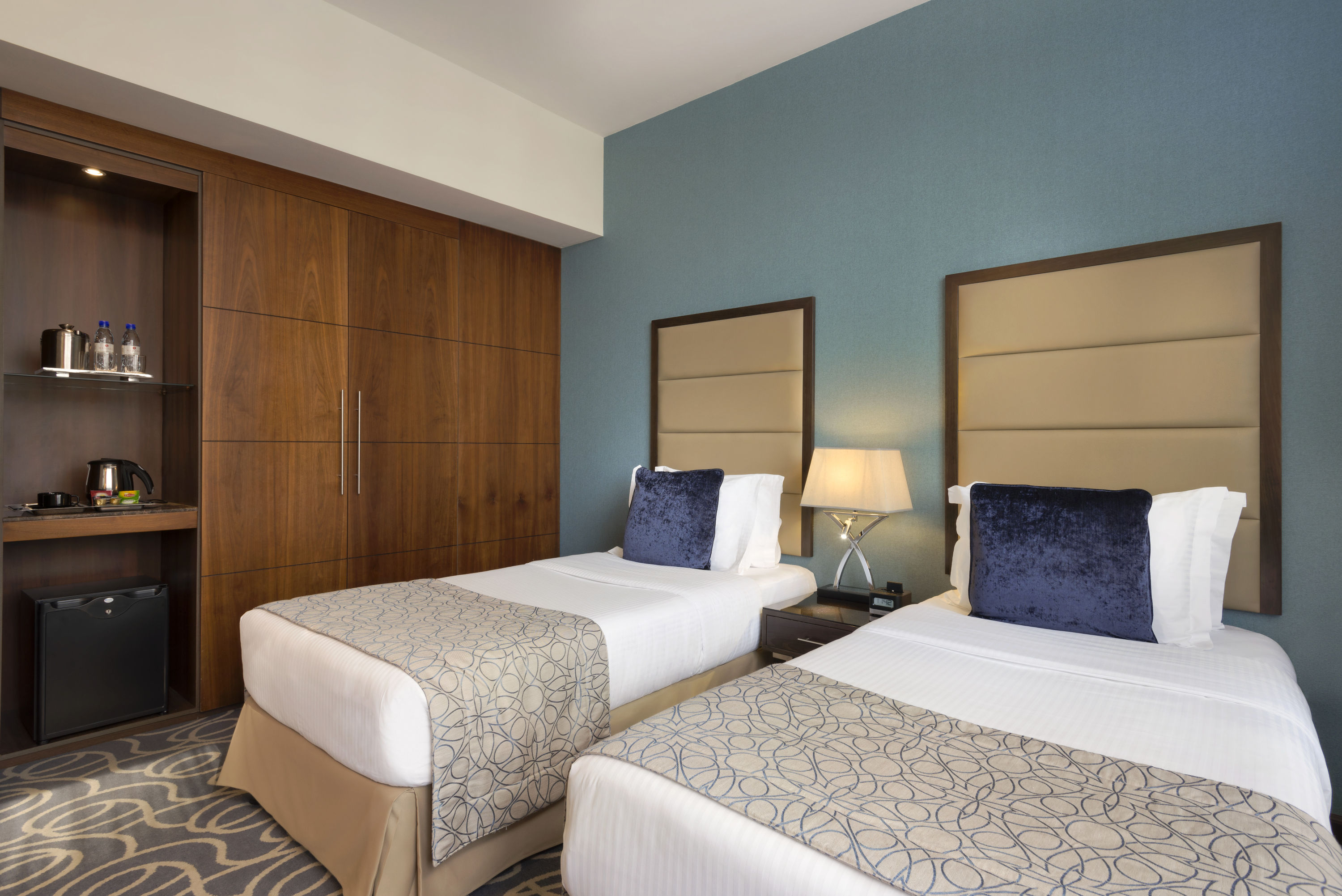 Guest room at the Ramada by Wyndham Abu Dhabi Corniche in Abu Dhabi, Other than US/Canada